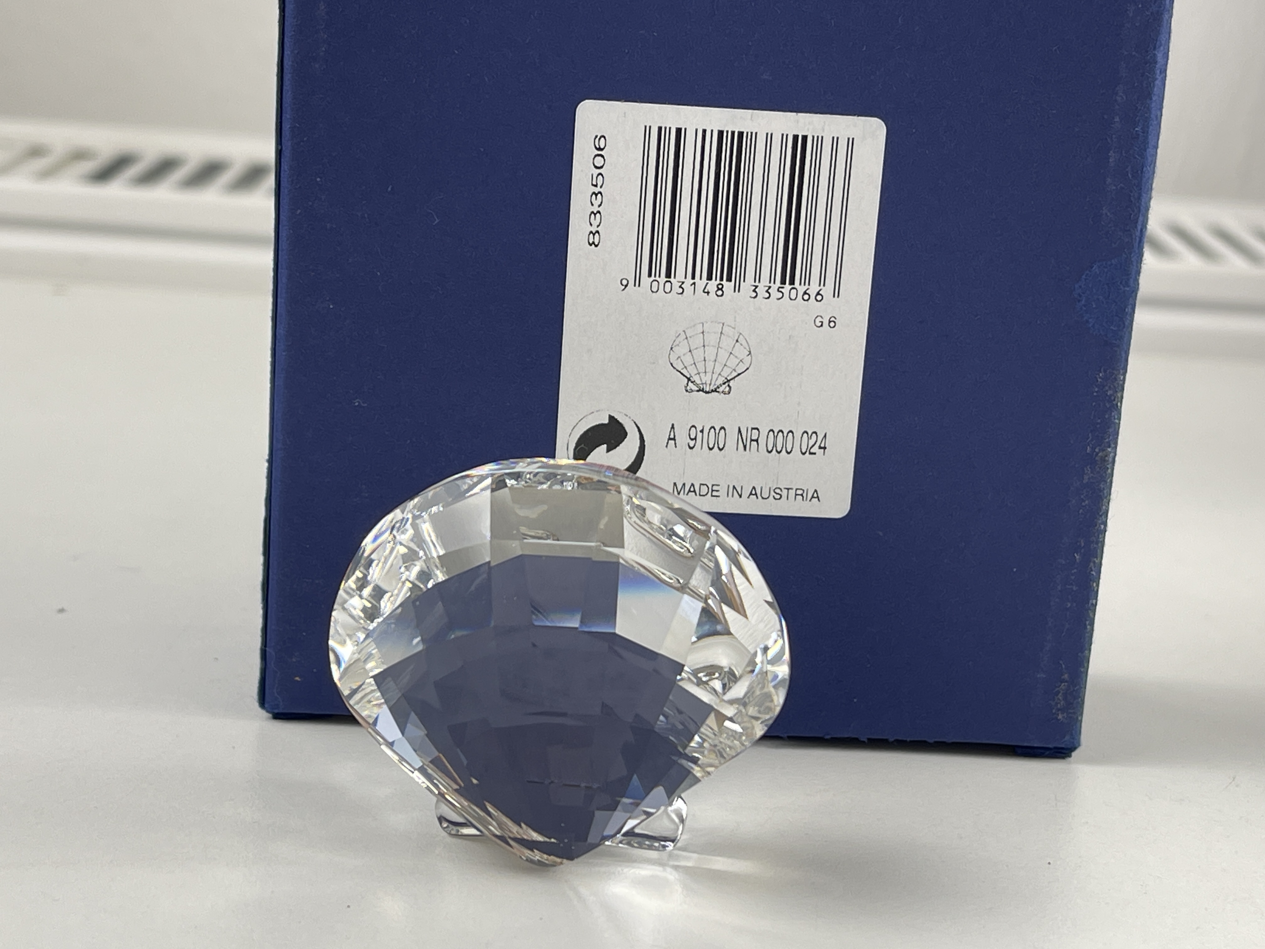 Swarovski Figur 833506 Muschel 5 cm. Mit OVP + Zertifikat. Top Zustand 