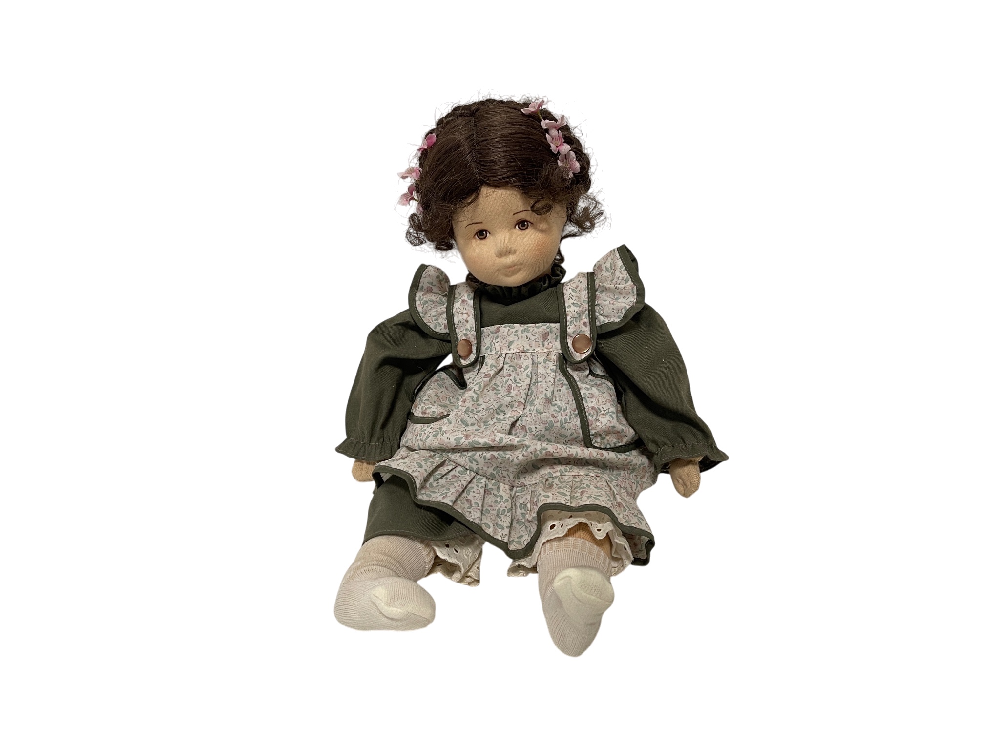 Künstlerpuppe Stoff Puppe 40 cm. Top Zustand