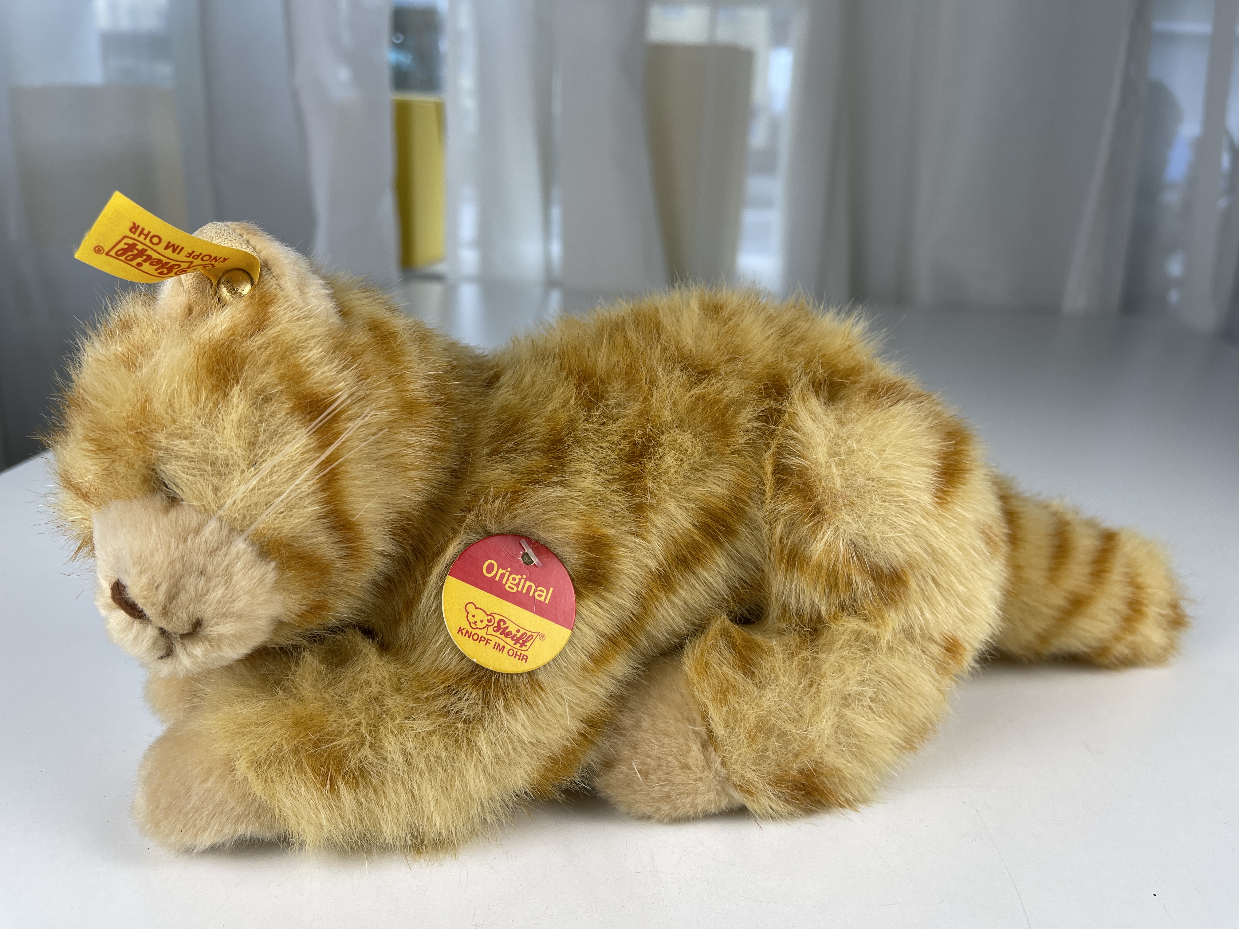 Steiff Tier 099489 Katze 22 cm. Top Zustand 