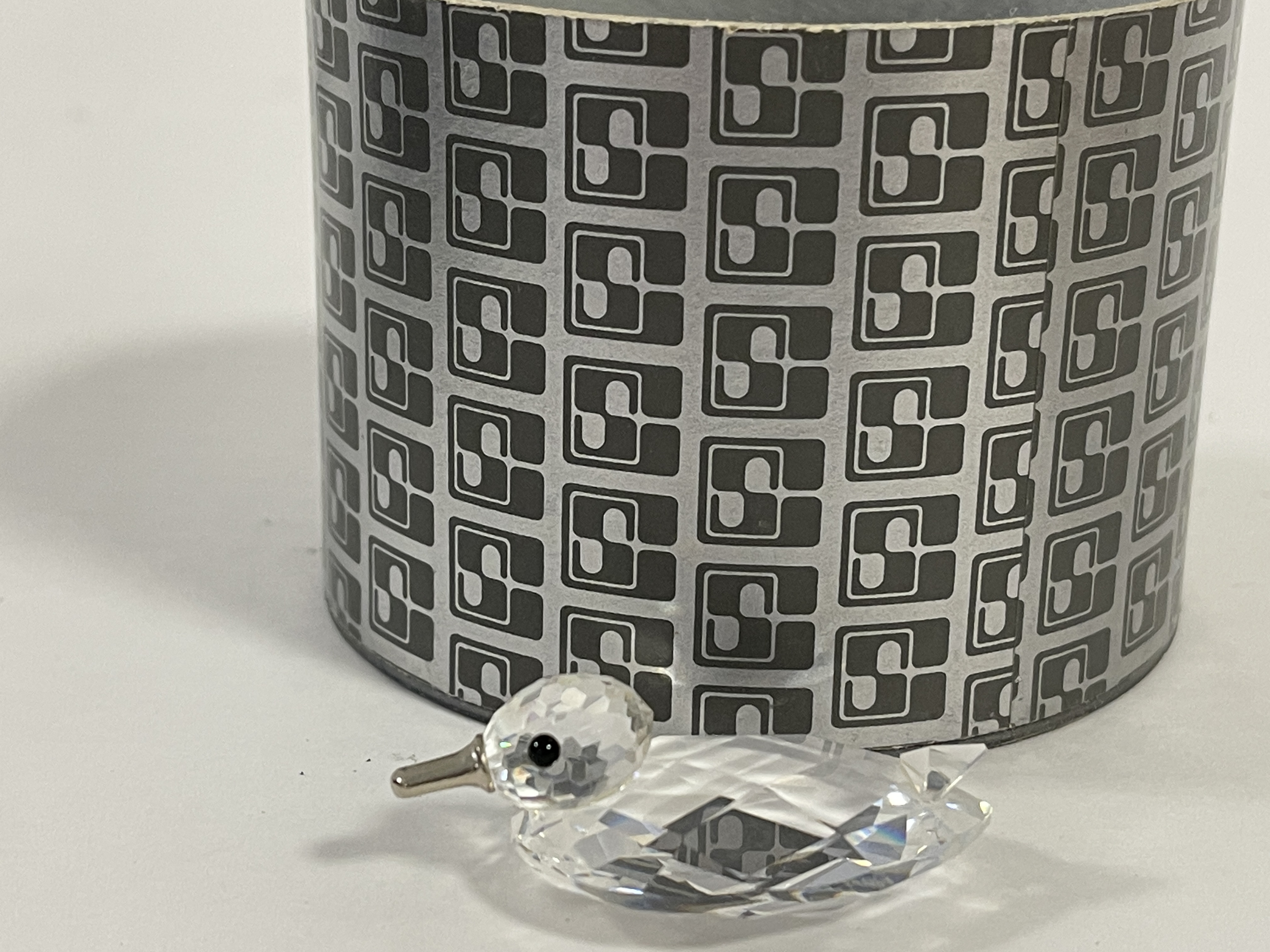 Swarovski Figur 010032 Ente 5 cm. + OVP & Zertifikat Top Zustand.