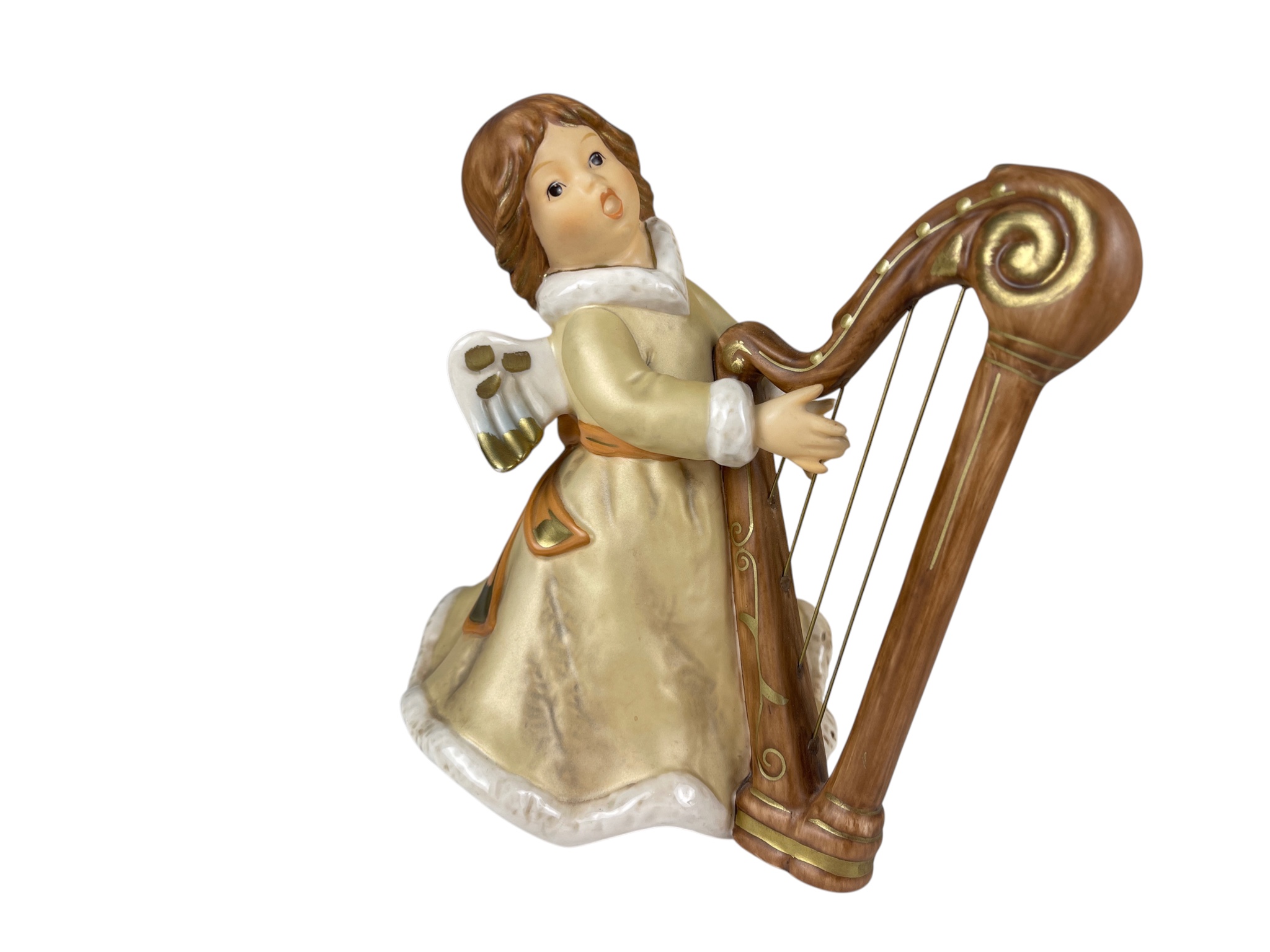 Goebel Figur Engel mit Harfe 16 cm. 1 Wahl - Top Zustand 