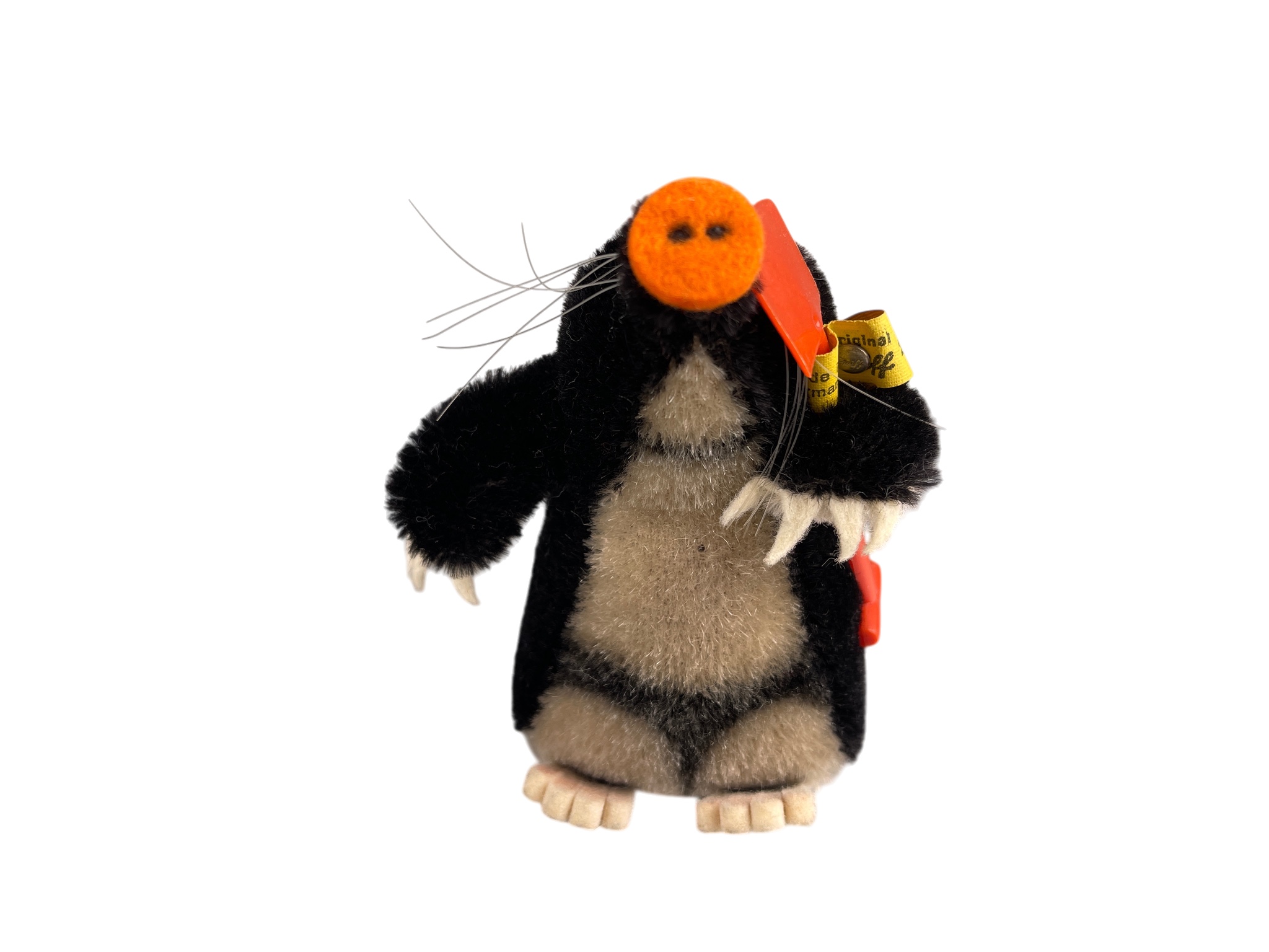 Steiff Tier 2180/12 Maulwurf 12 cm. Top Zustand 