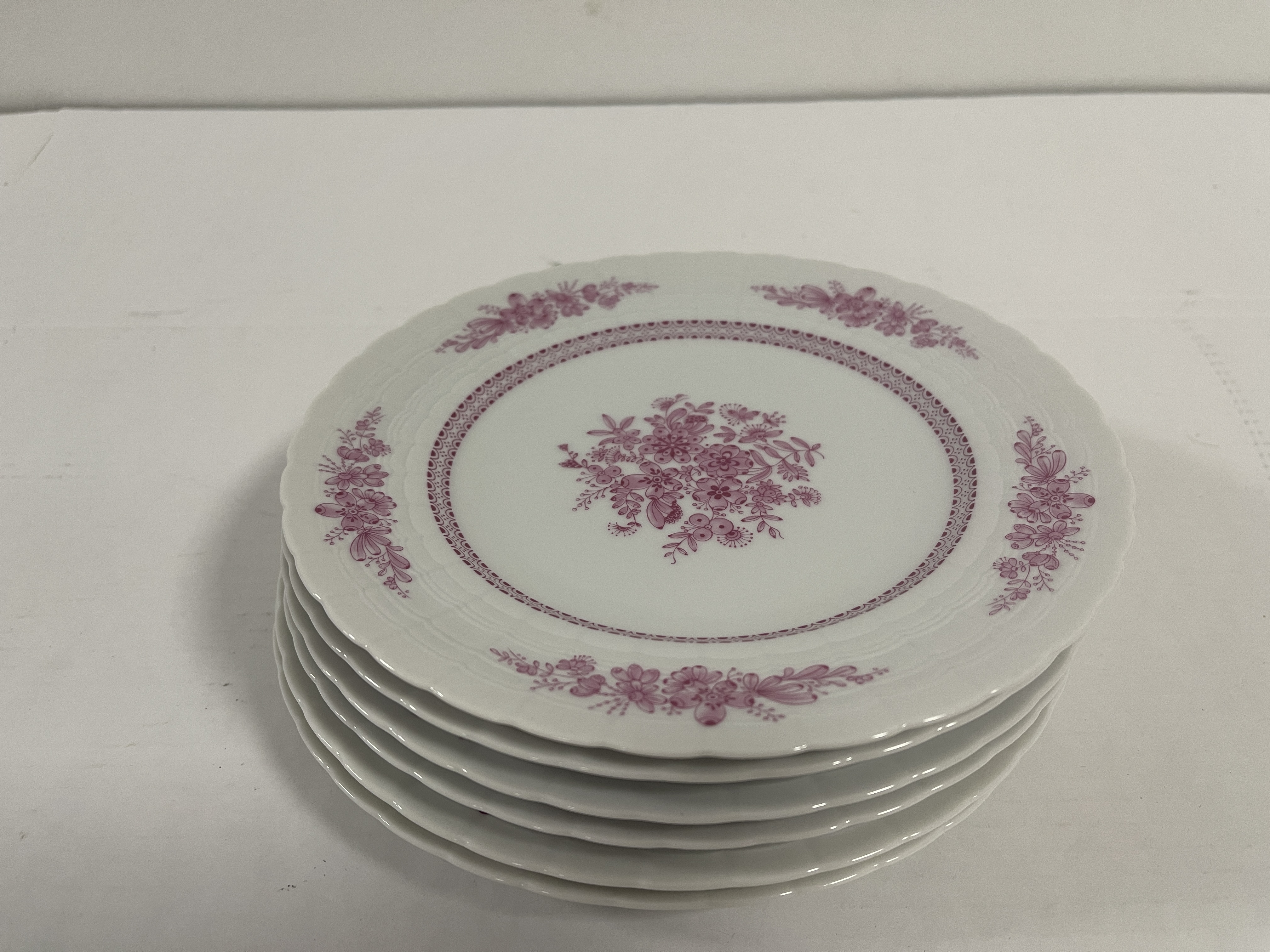  Hutschenreuther Porzellan Teller 6 Stück je 20 cm. Top Zustand.    