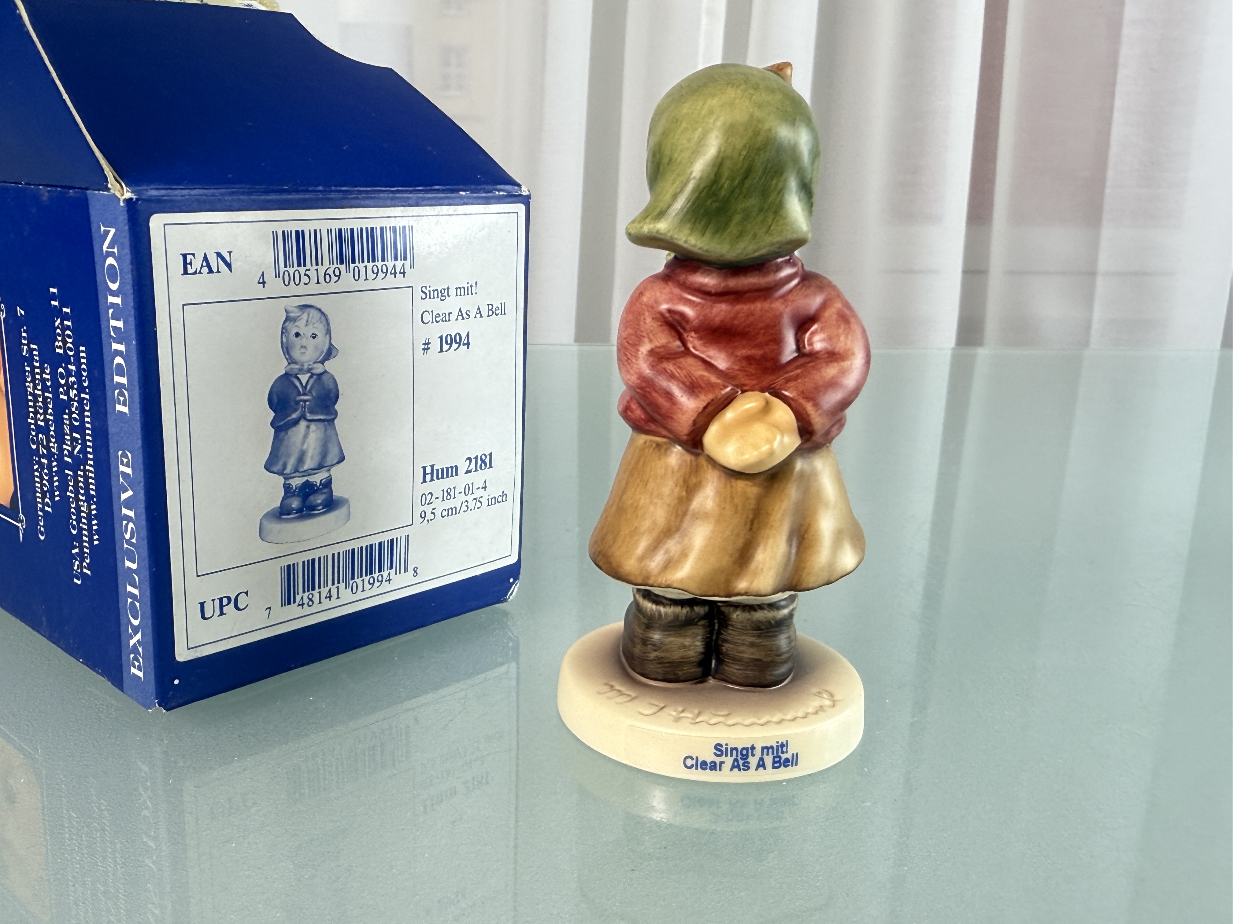 Hummel Figur 2181 Singt mit 10 cm. 1 Wahl - Top Zustand 