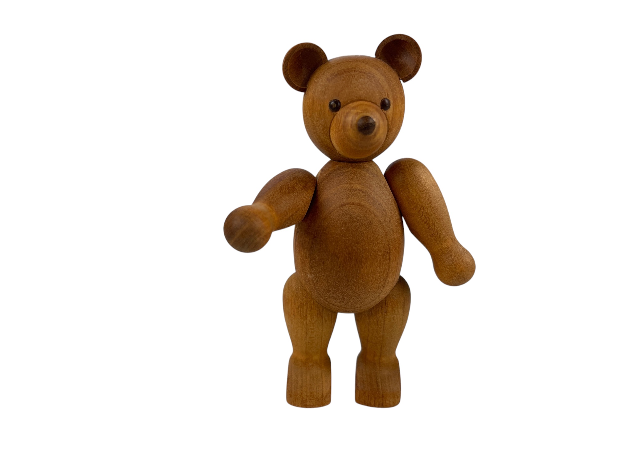 Erzgebirge Seiffener Figur Teddybär 9,5 cm. Top Zustand 