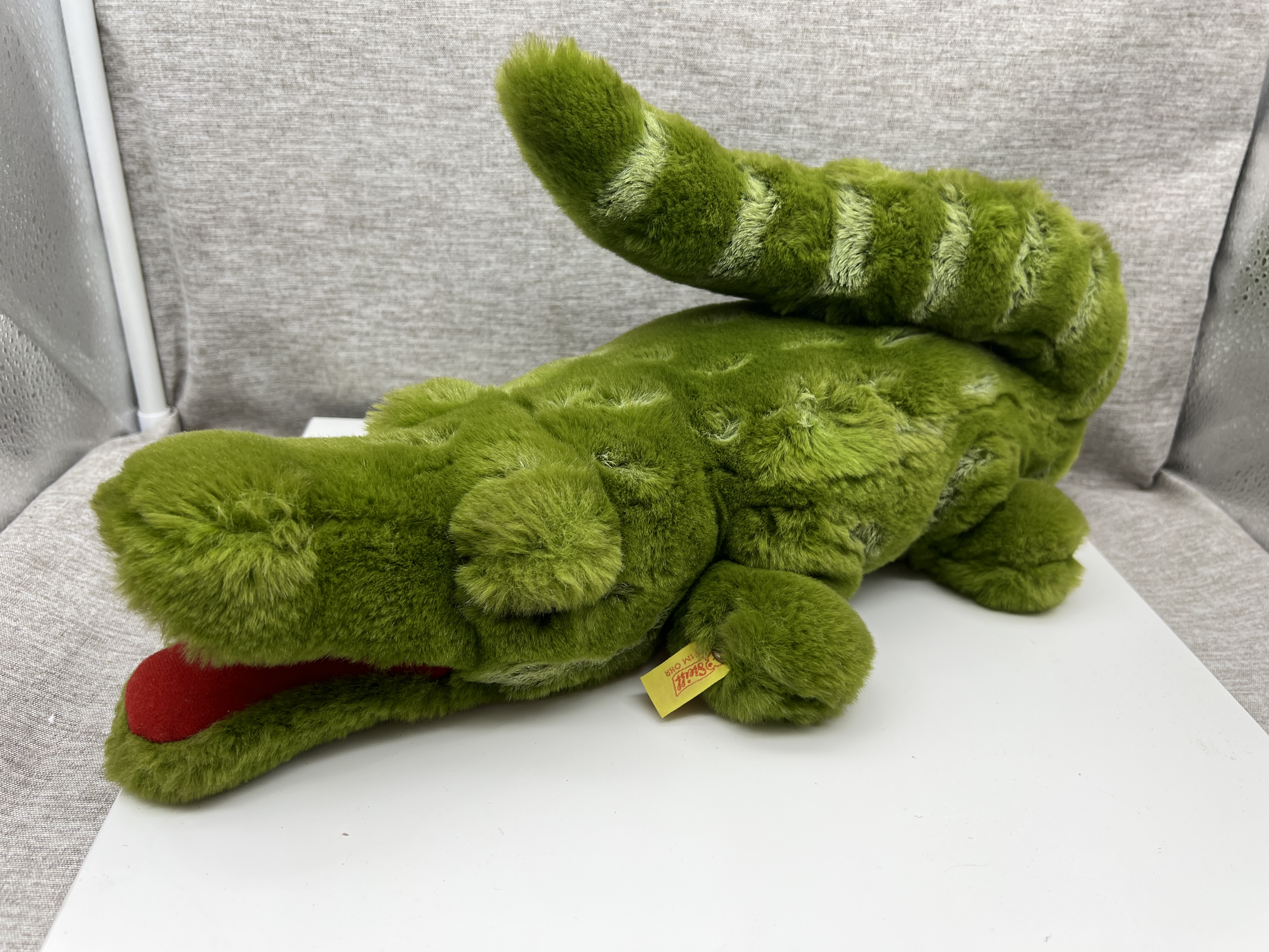 Steiff Tier Krokodil 18 x 42 cm. Top Zustand  