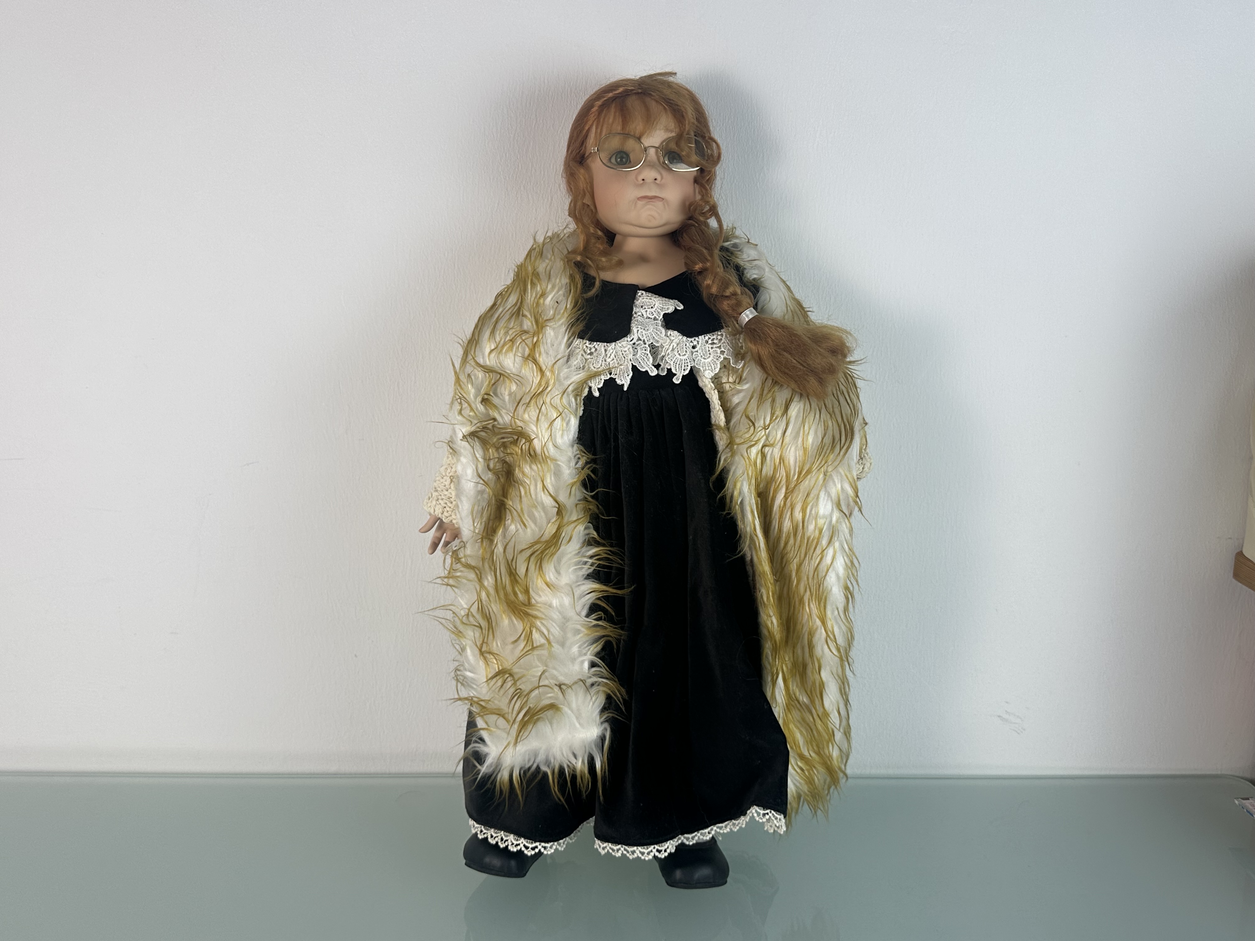 Beverly Stoehr Porzellan Puppe 62 cm. Top Zustand