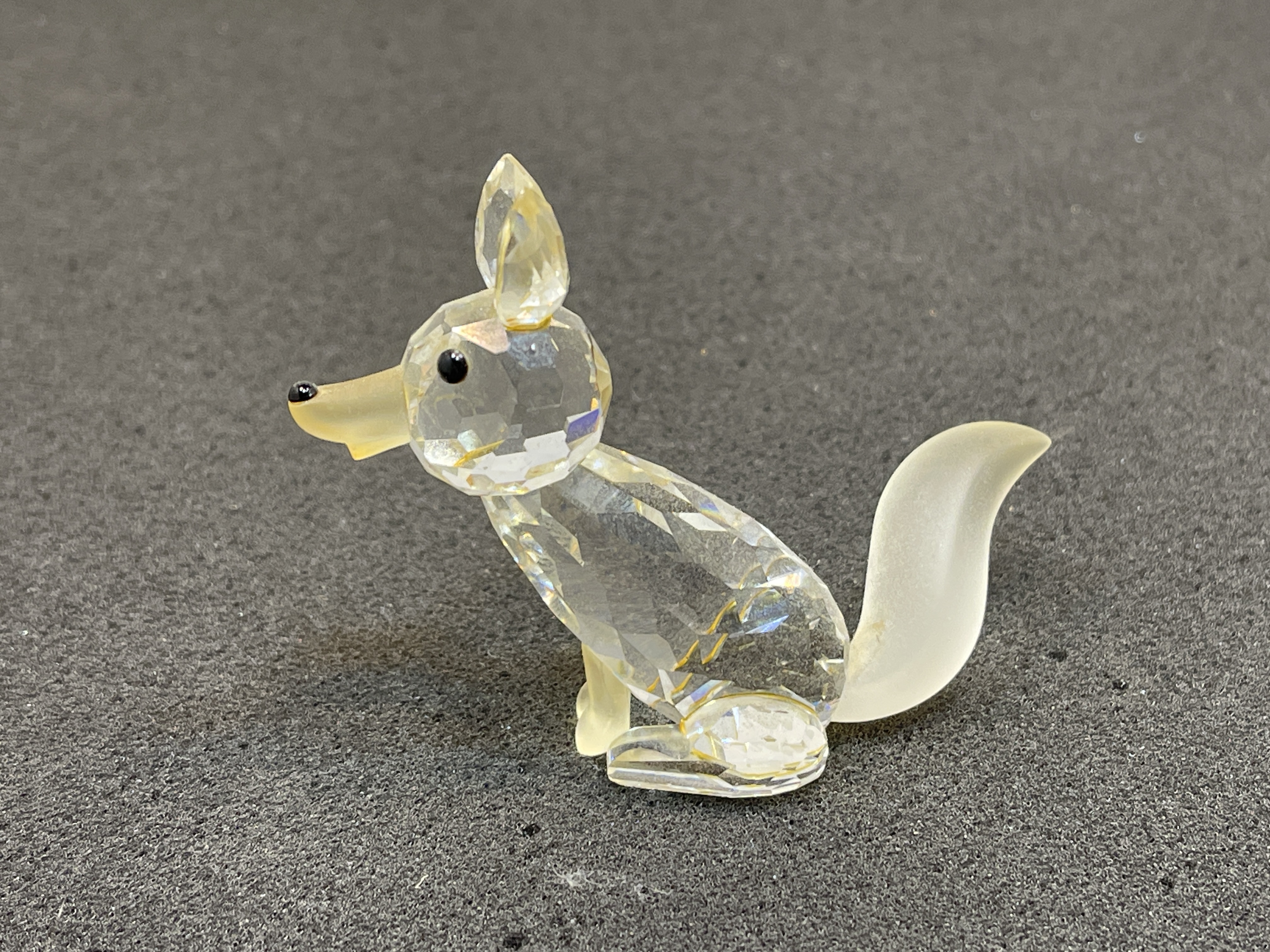 Swarovski Figur Großer Fuchs 7,5 cm. Zustand siehe Fotos 