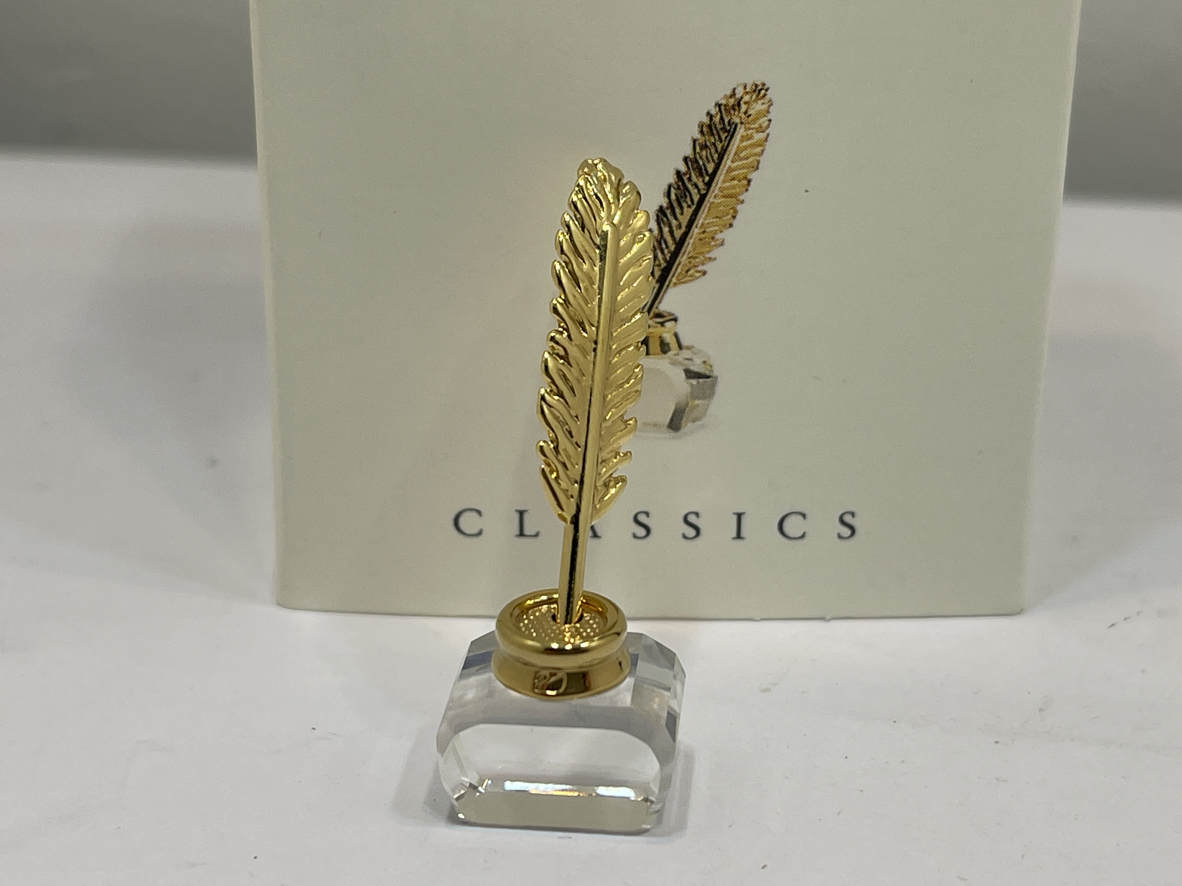  Swarovski Figur 189195 Memories Tintenfass. Mit Ovp & Zertifikat. Top Zustand 