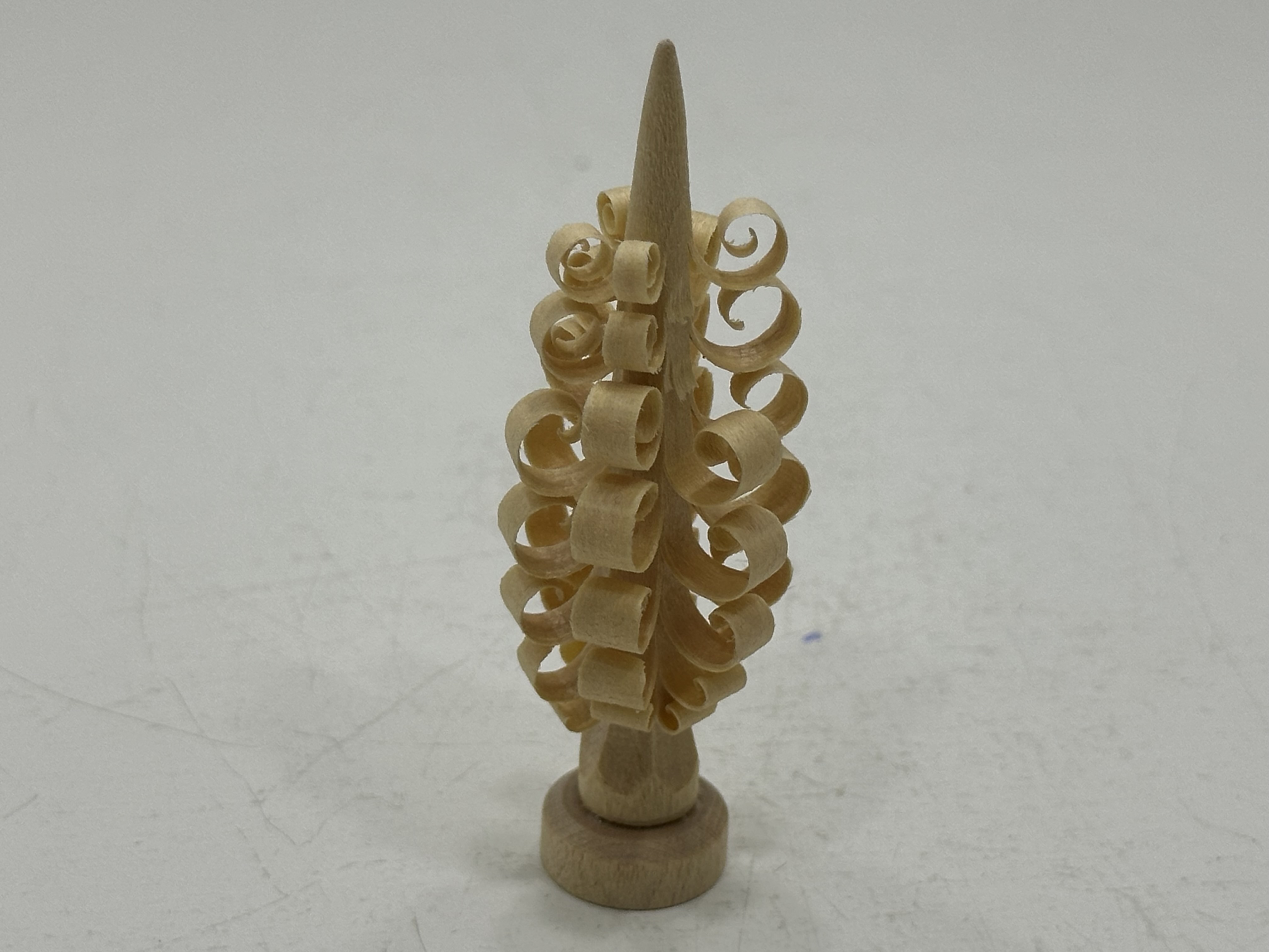 Erzgebirge Seiffener Figur Spanbaum 7 cm. Zustand siehe Fotos