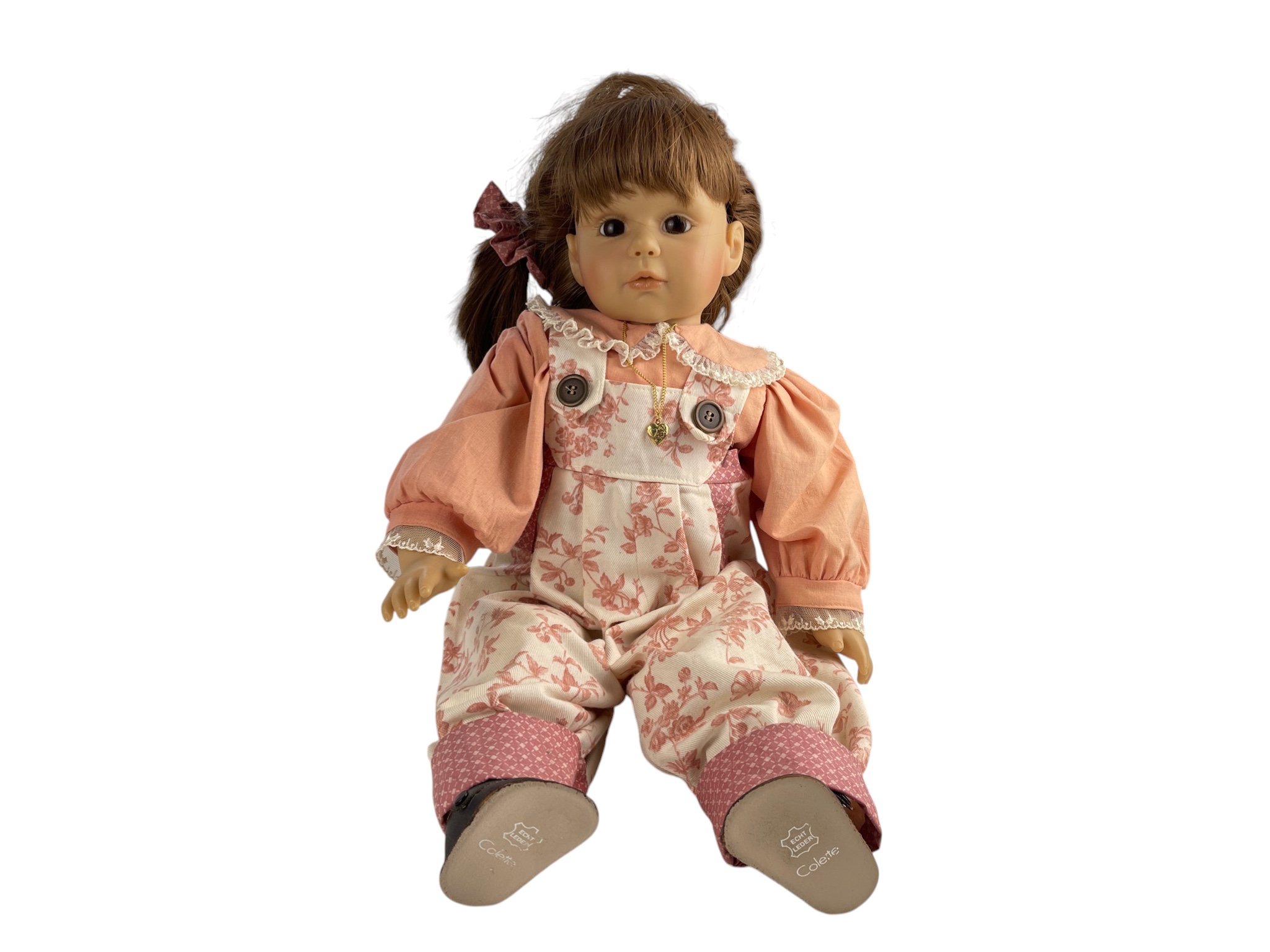 Zapf Künstler Puppe Vinyl Puppe 56 cm. Top Zustand