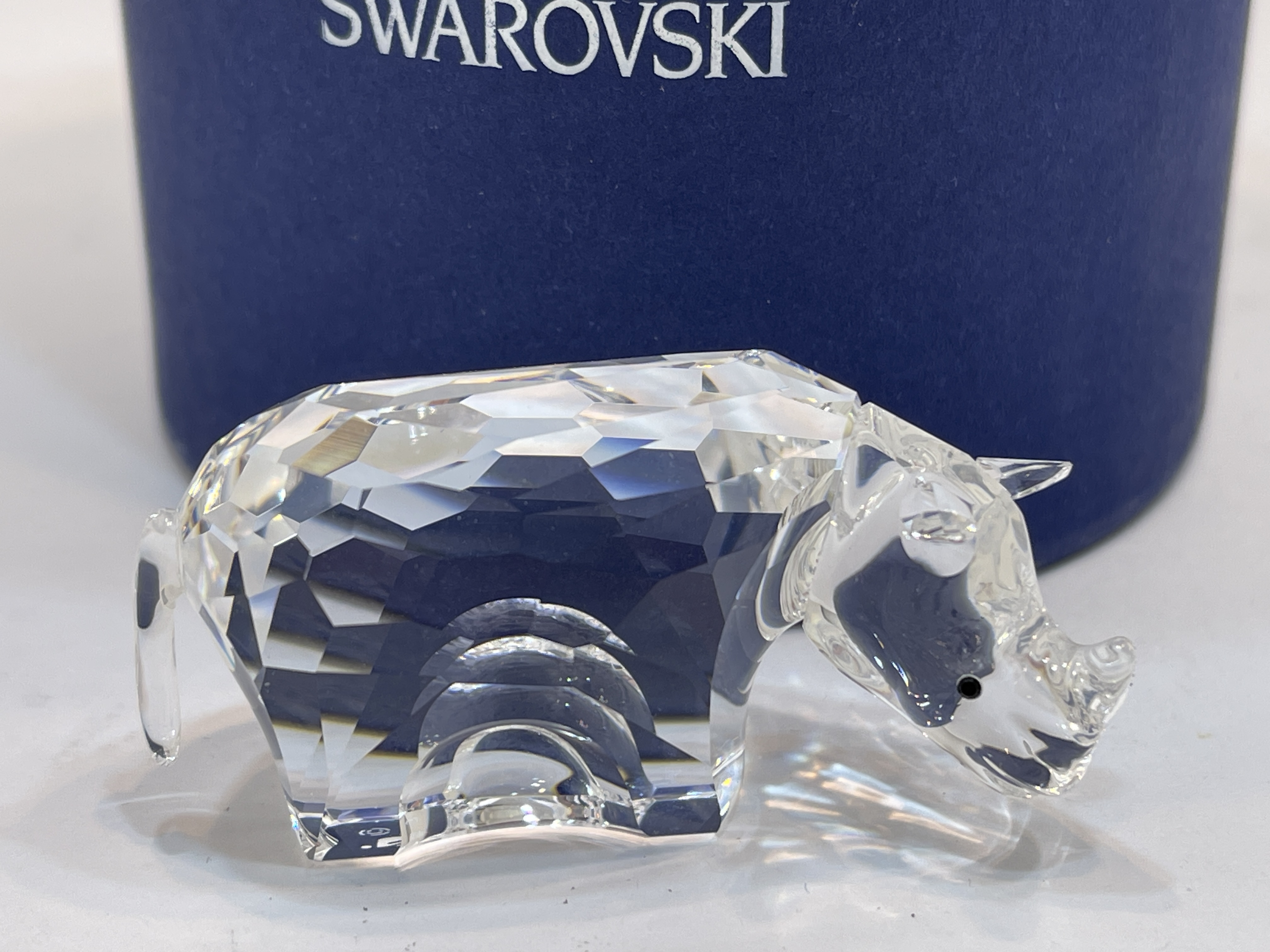  Swarovski Figur 622941 Zodiak Nashorn 6 cm. Ovp Zertifikat. Top Zustand 