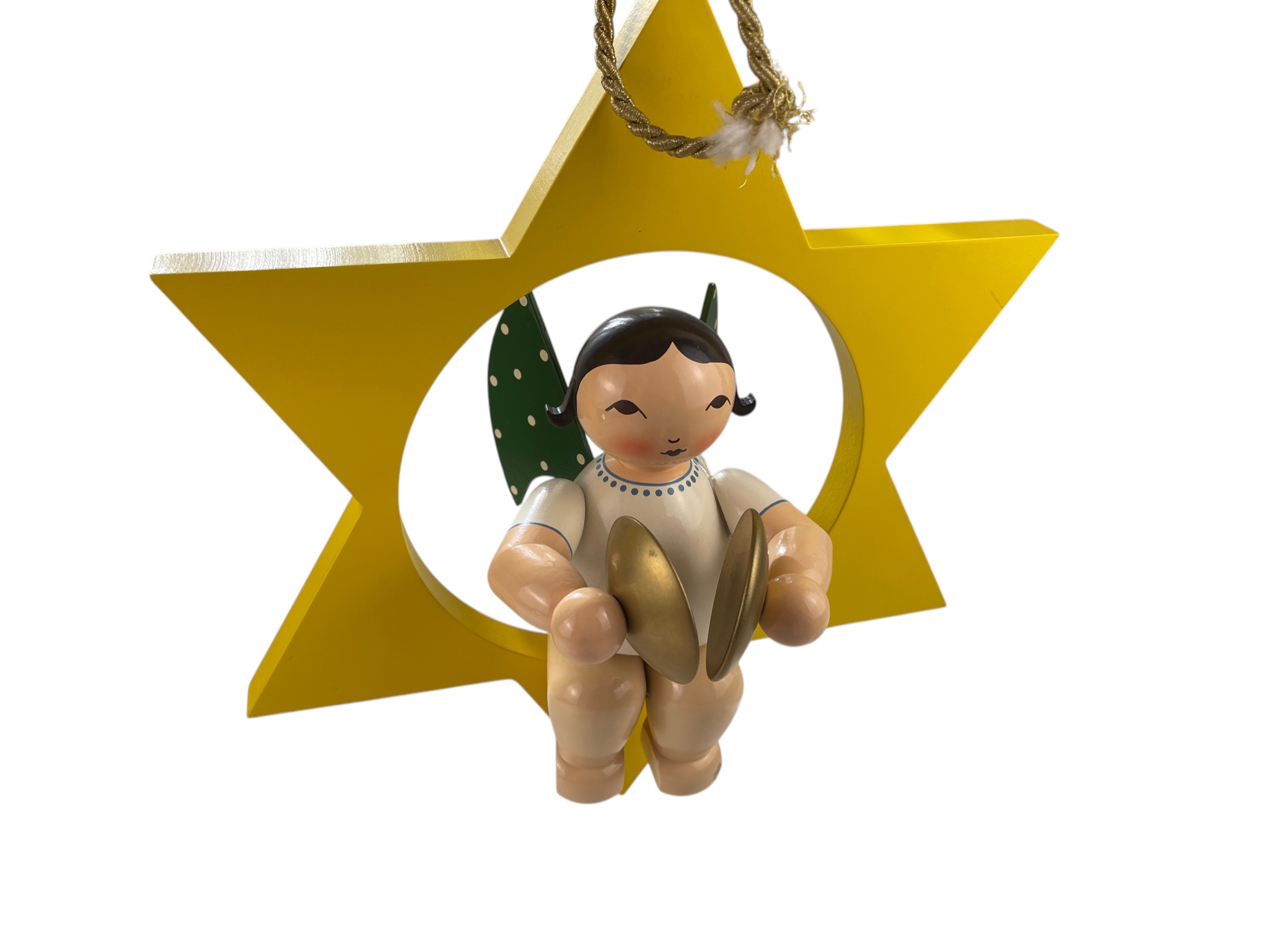 Erzgebirge Sammler Figur Engel Ornament 38 cm. Top Zustand