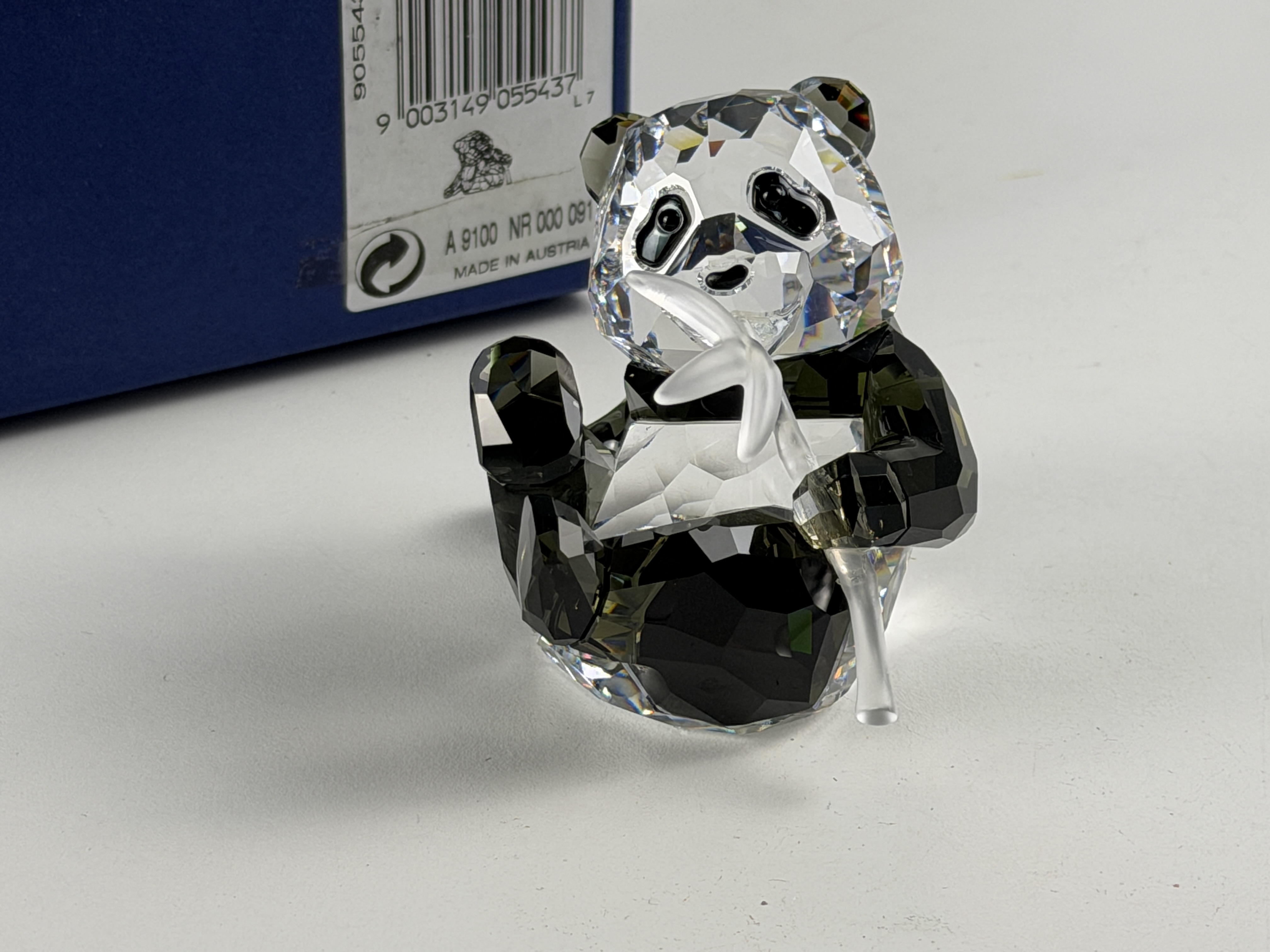  Swarovski Figur 905543 ScS Panda Baby 5 cm. Mit Ovp & Zertifikat. Top Zustand 