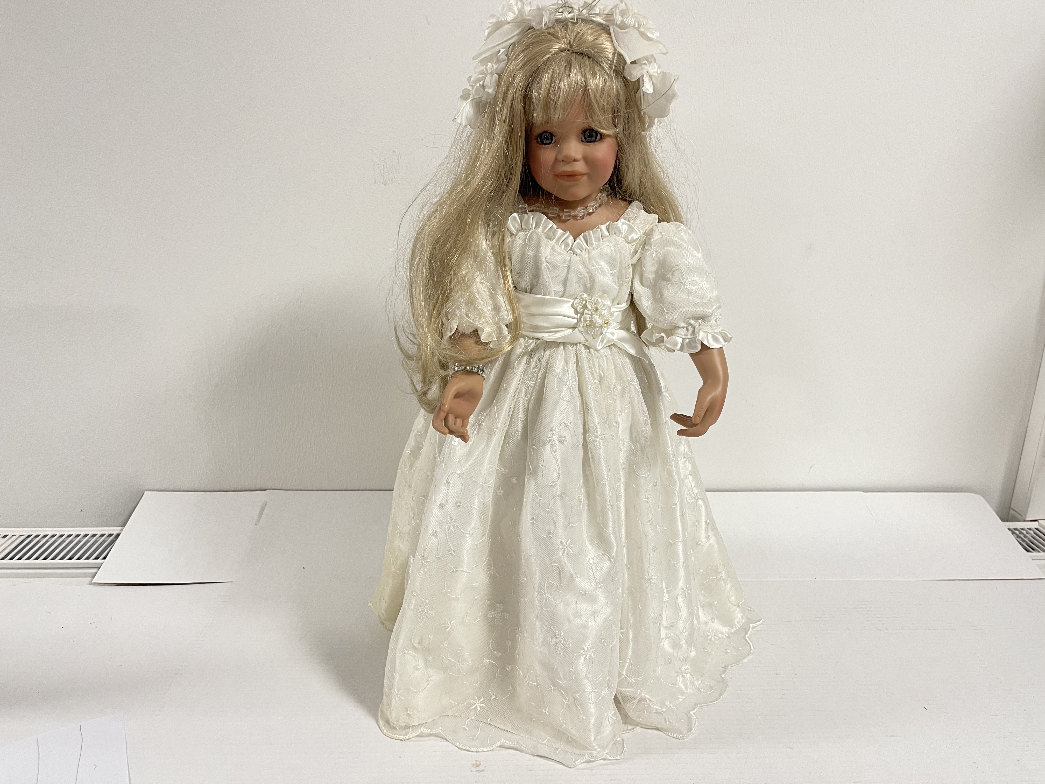 Linda Rick Künstlerpuppe Vinyl Puppe 65 cm. Top Zustand  