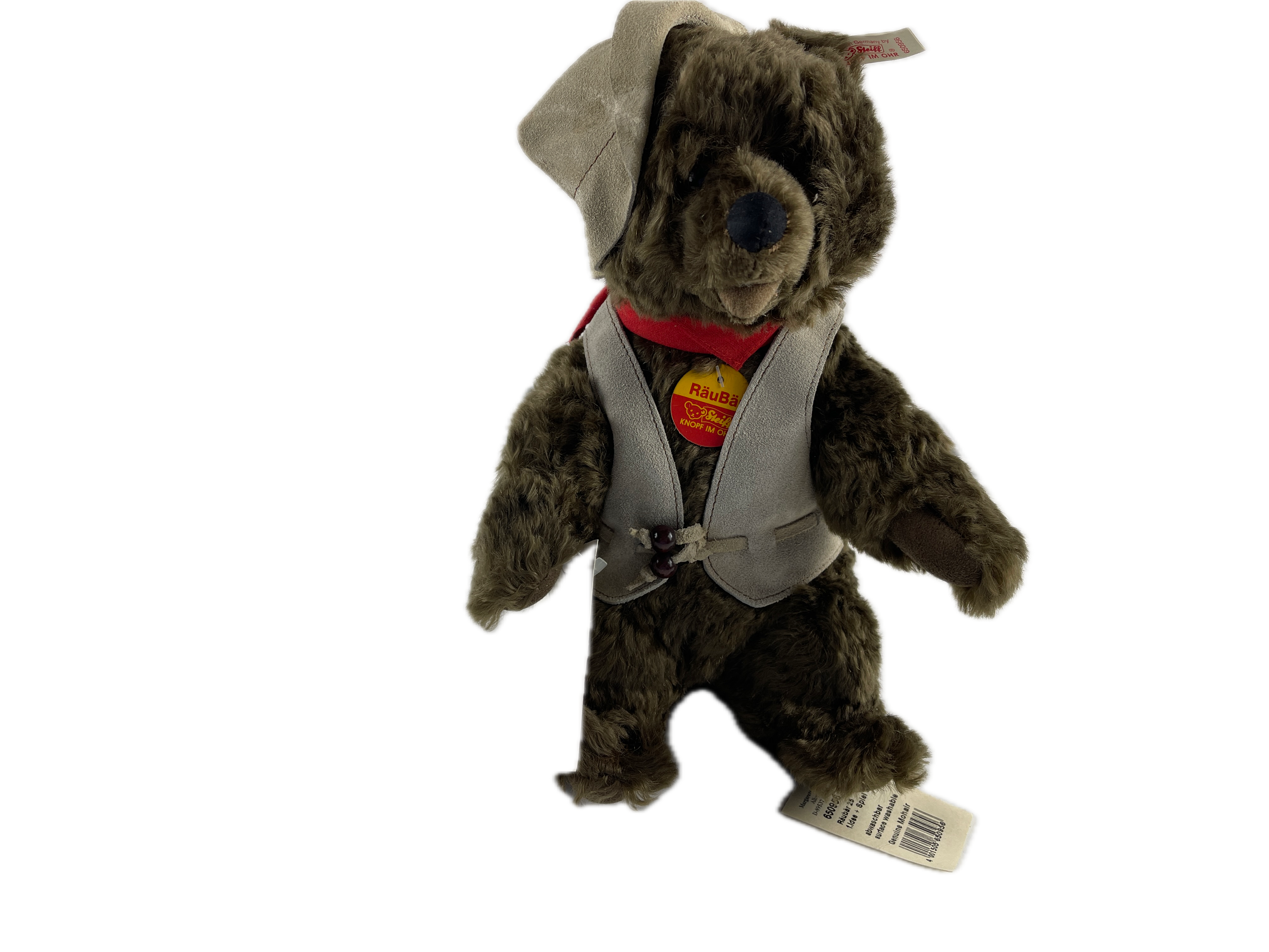 Steiff Tier Teddy Bär 650956 RäuBär 25 cm Rauchgeruch