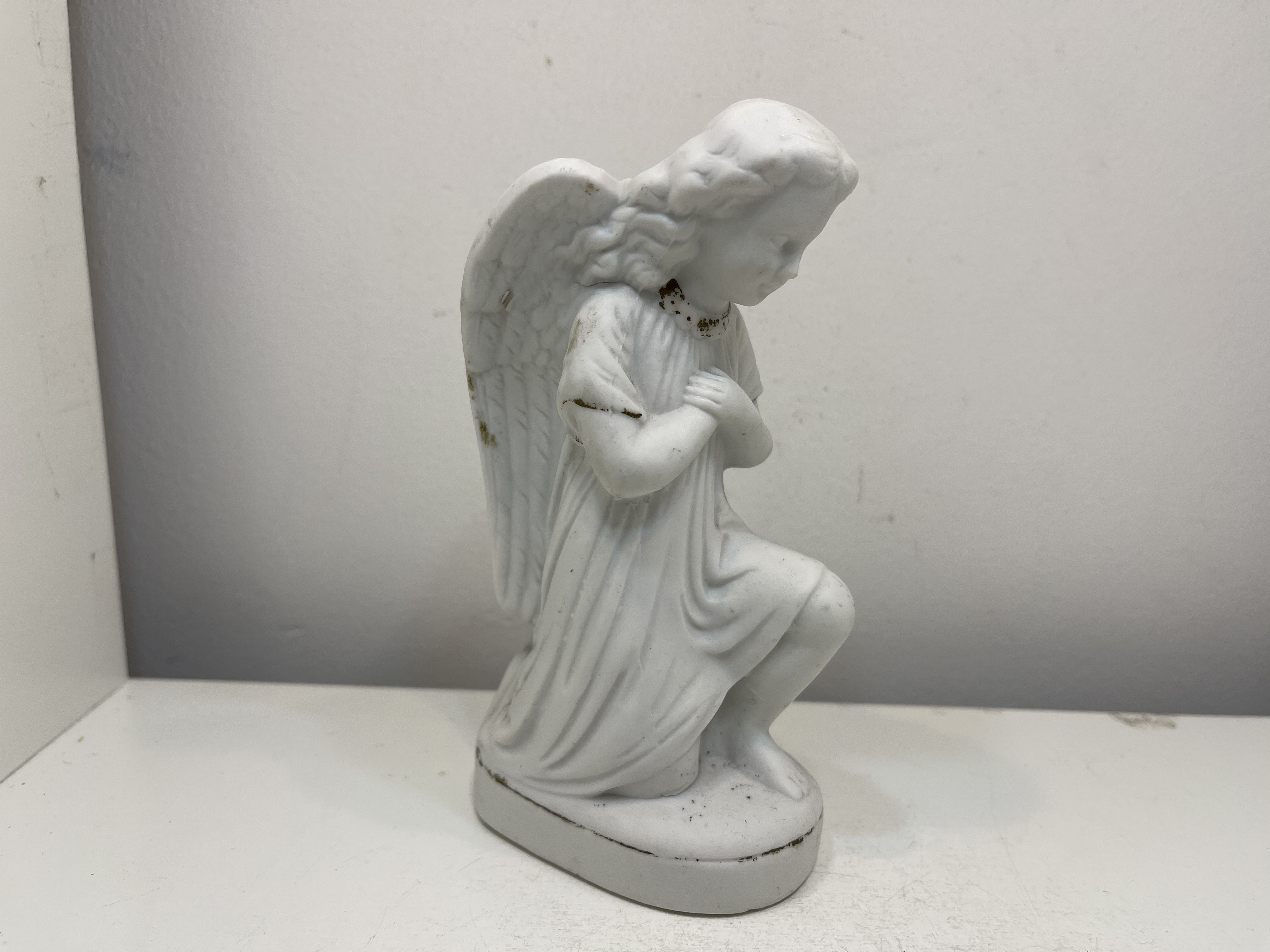 Sammler Porzellan Figur Engel 14,5 cm - Zustand siehe Fotos 