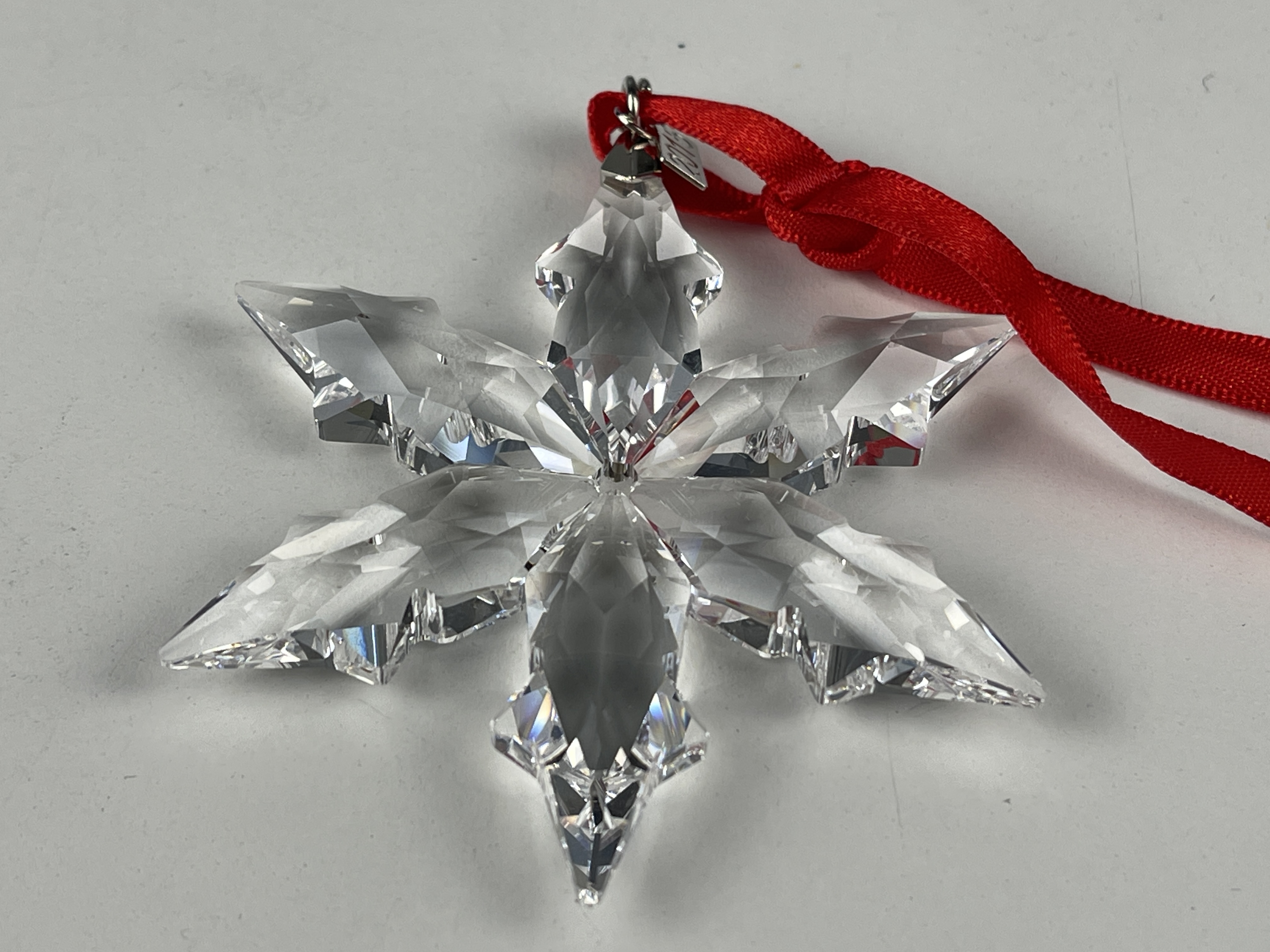Swarovski Figur 5099840 Weihnachtsstern 2015 Groß 7,4 cm. Top Zustand. 
