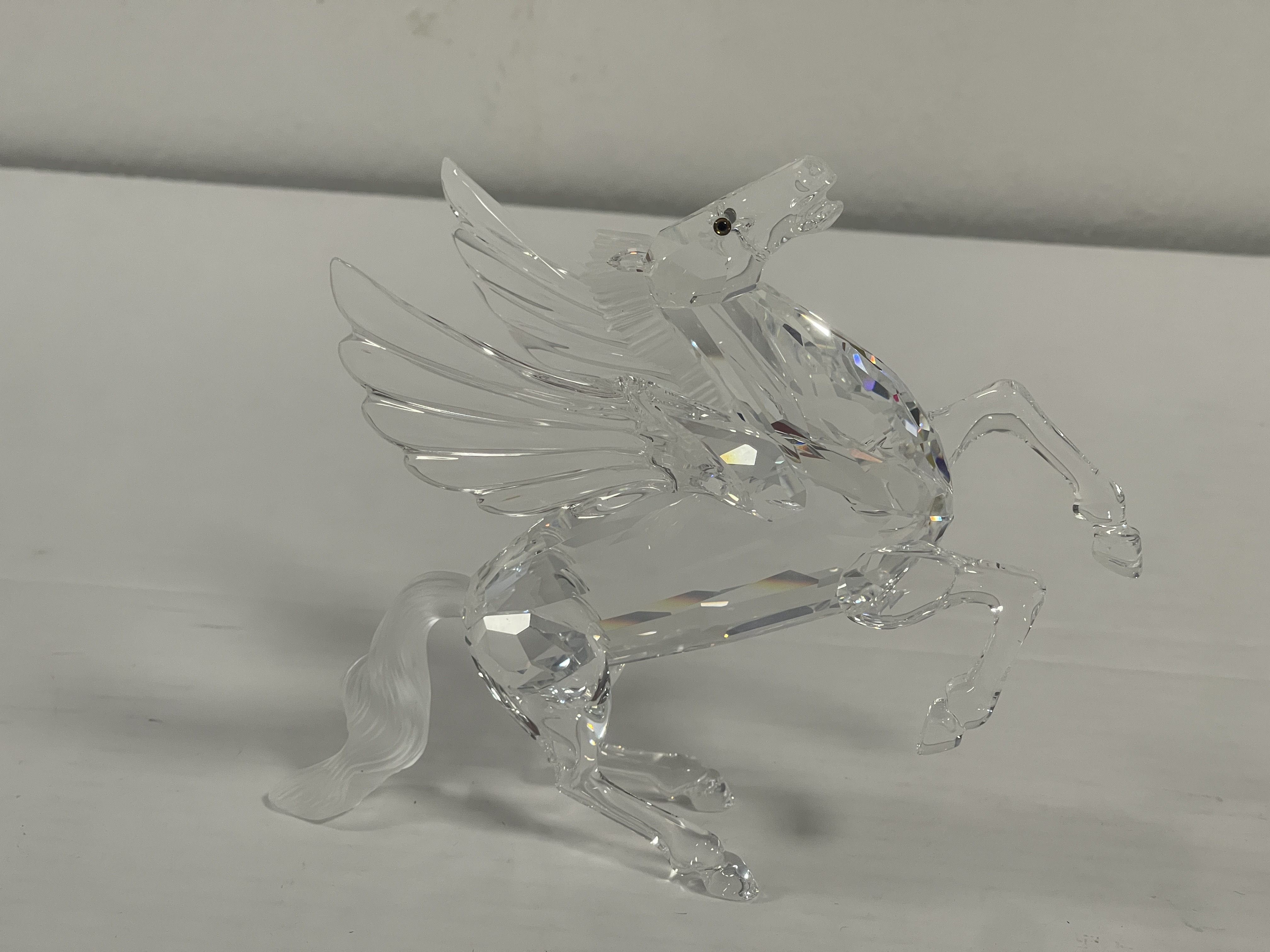 Swarovski Figur Kristall 216327 Jahresfigur Pegasus 12,5 cm. Top Zustand 