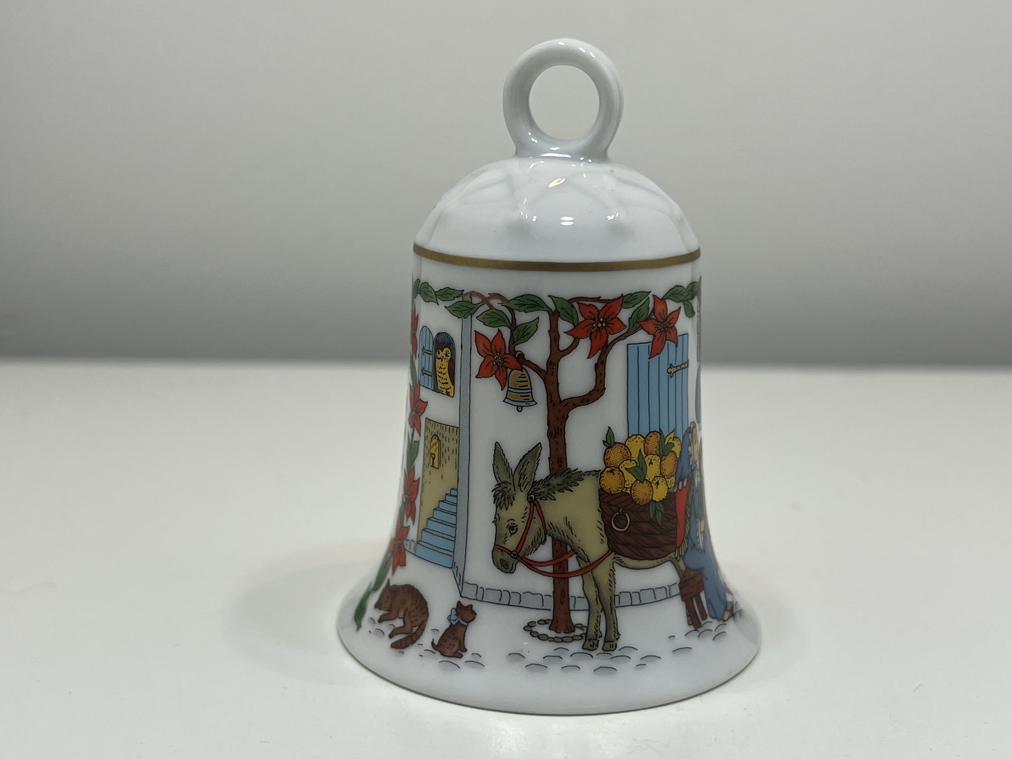  Hutschenreuther 2004 Weihnachtsglocke  7 cm. Top Zustand.  