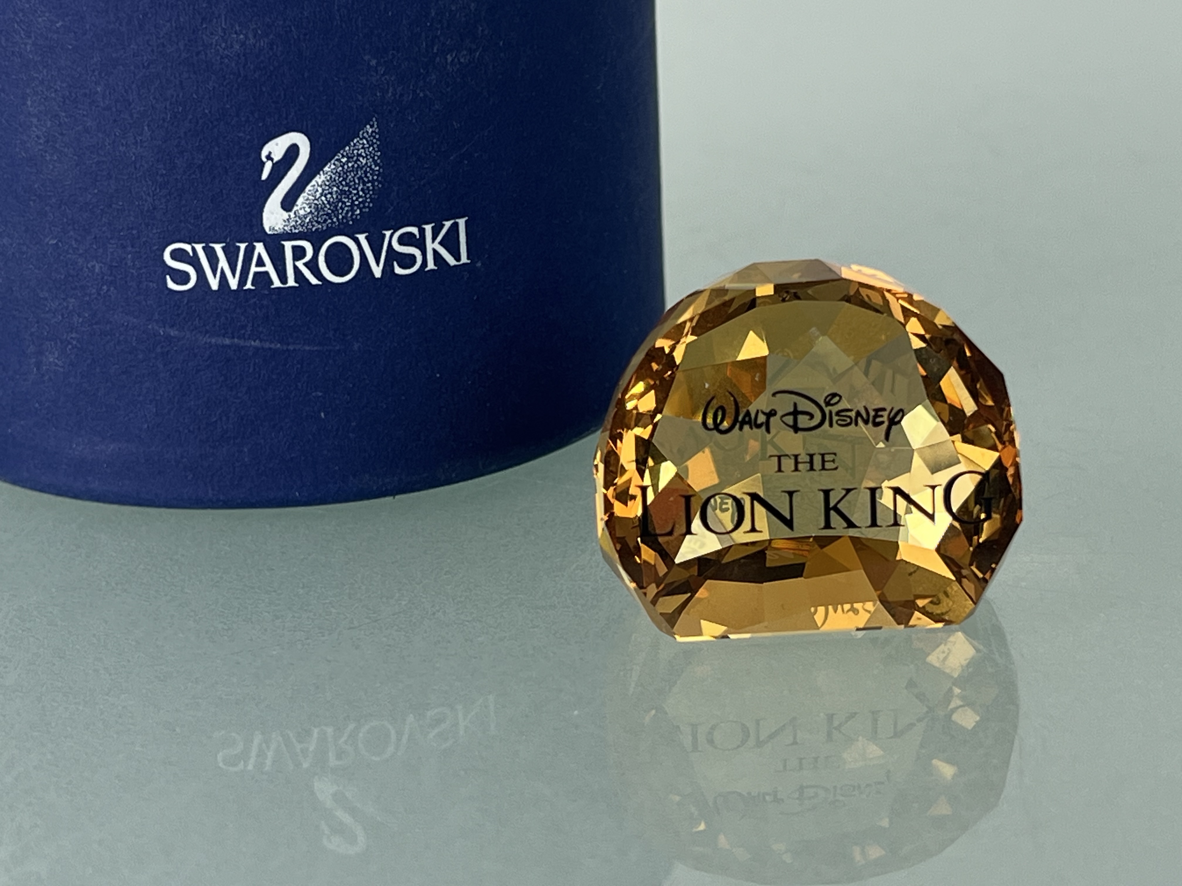  Swarovski Figur 1055087 König der Löwen Schild 3,8 cm. Ovp Top Zustand   