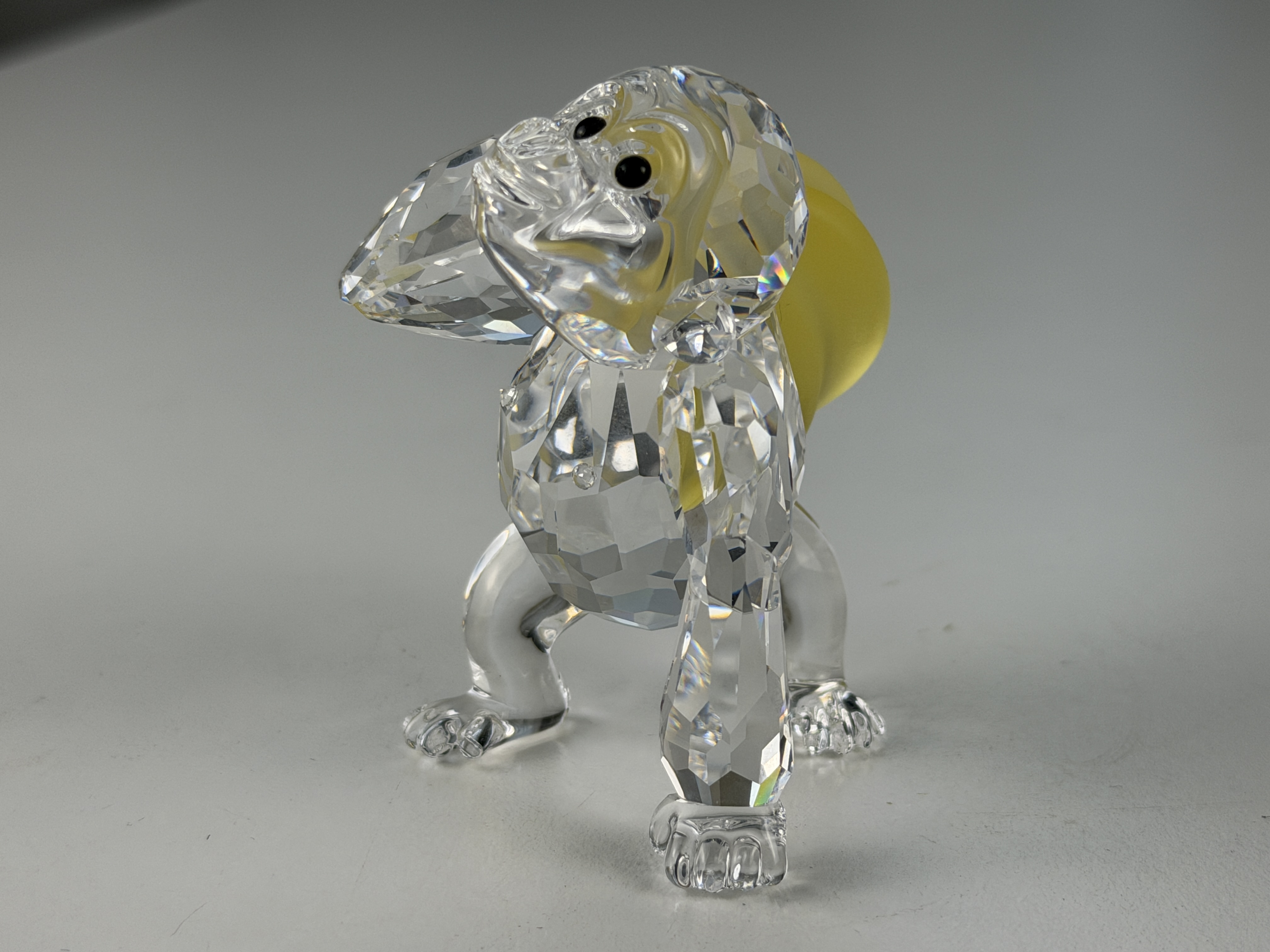 Swarovski Figur 273394 Gorilla mit Bananen 6,5 cm. Top Zustand