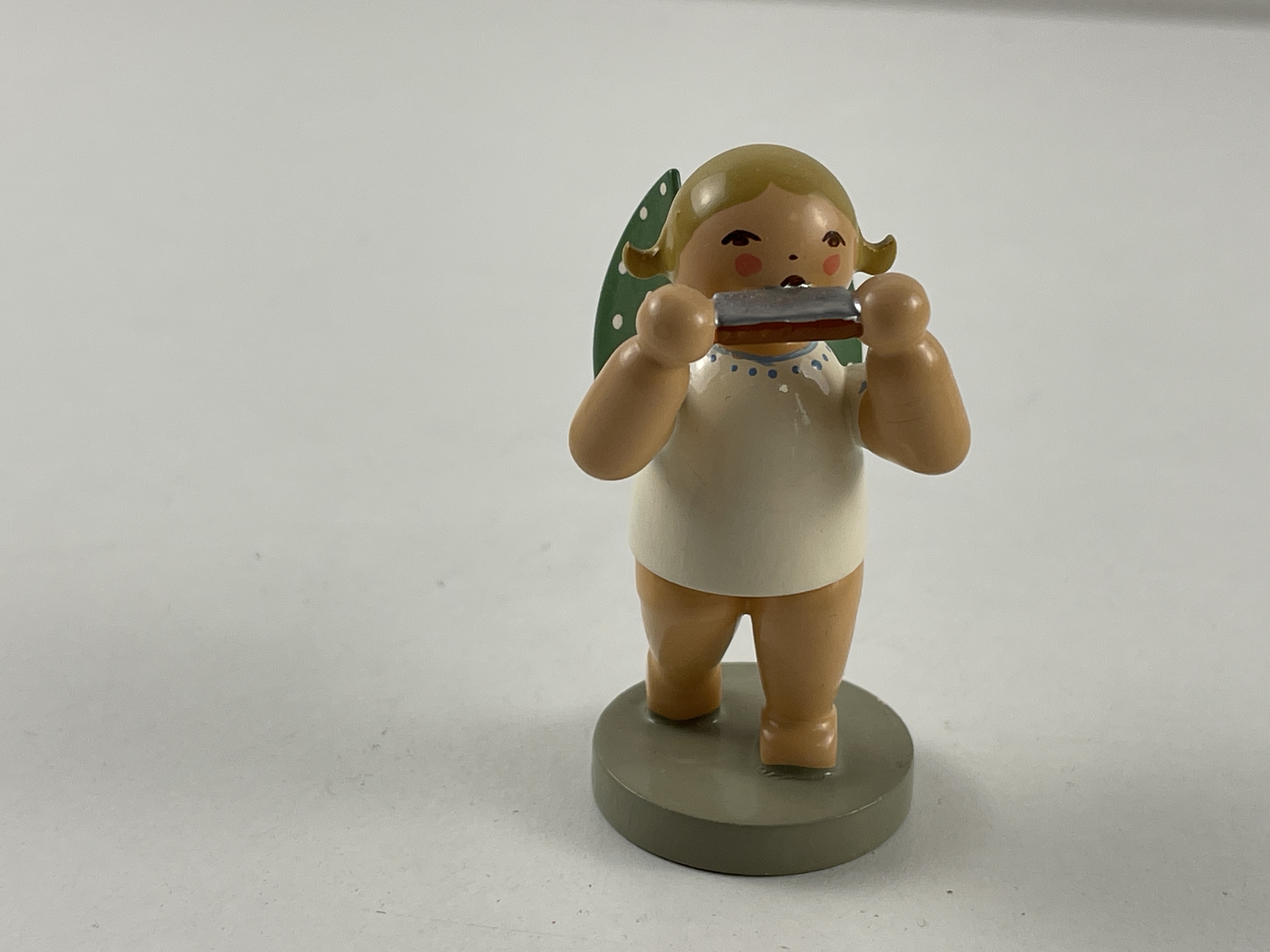 Erzgebirge Wendt und Kühn Figur Engel 6 cm. Top Zustand 