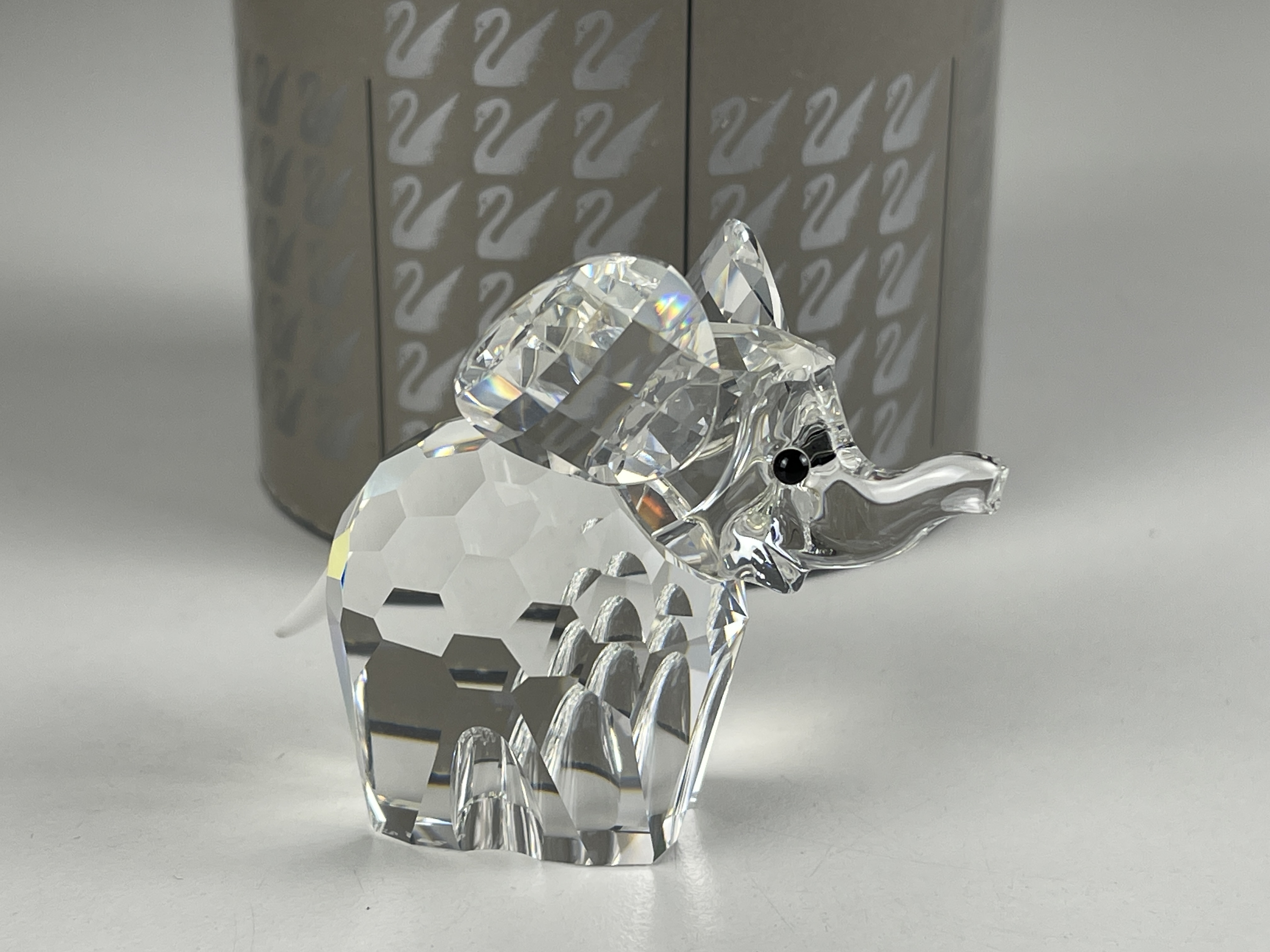 Swarovski Figur 015169 Elefant Groß 6,5 cm. Ovp & Zertifikat.  Zustand siehe Fotos  