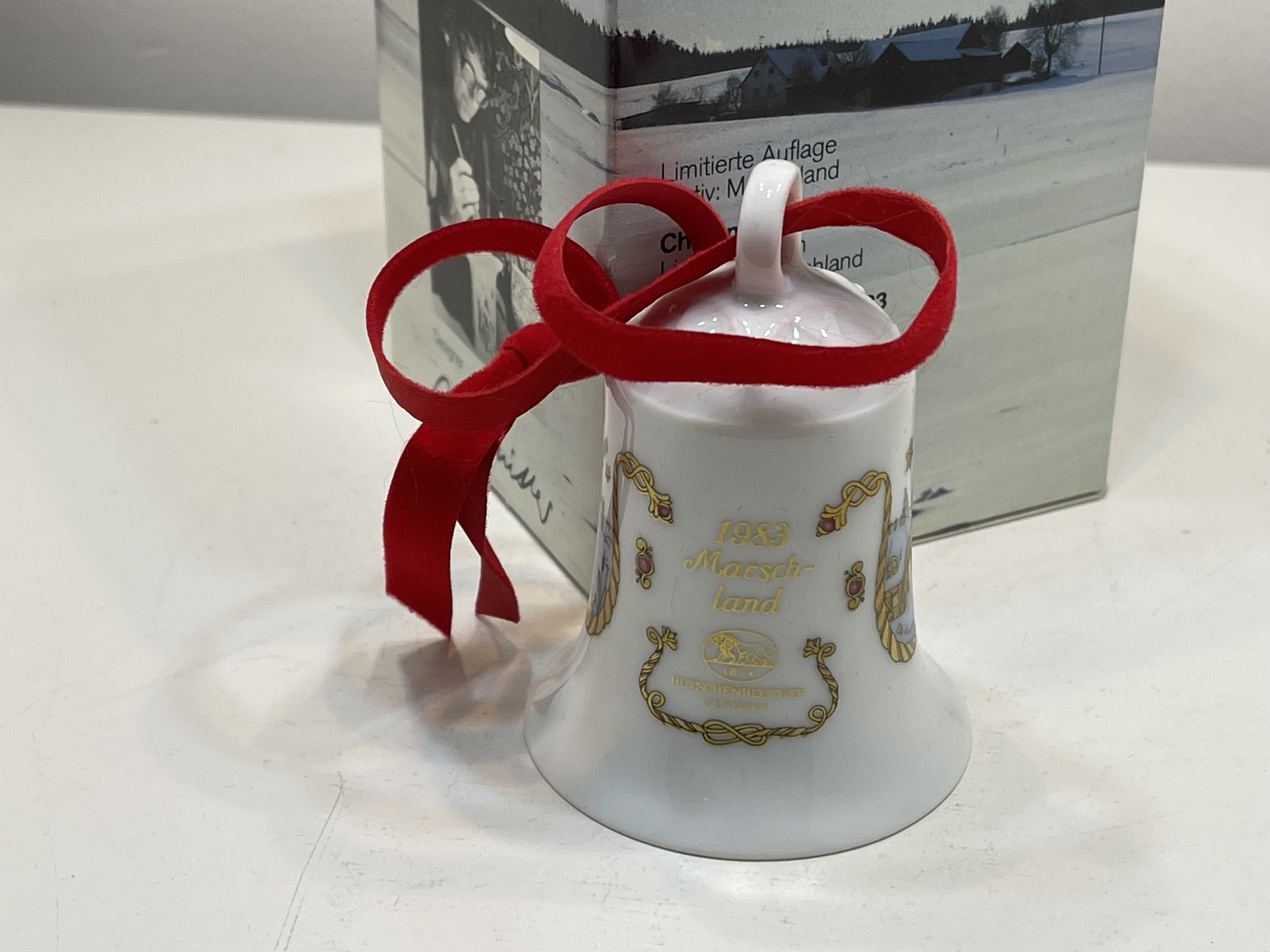  Hutschenreuther Weihnachtsglocke mit OVP  1993 -Top Zustand.   
