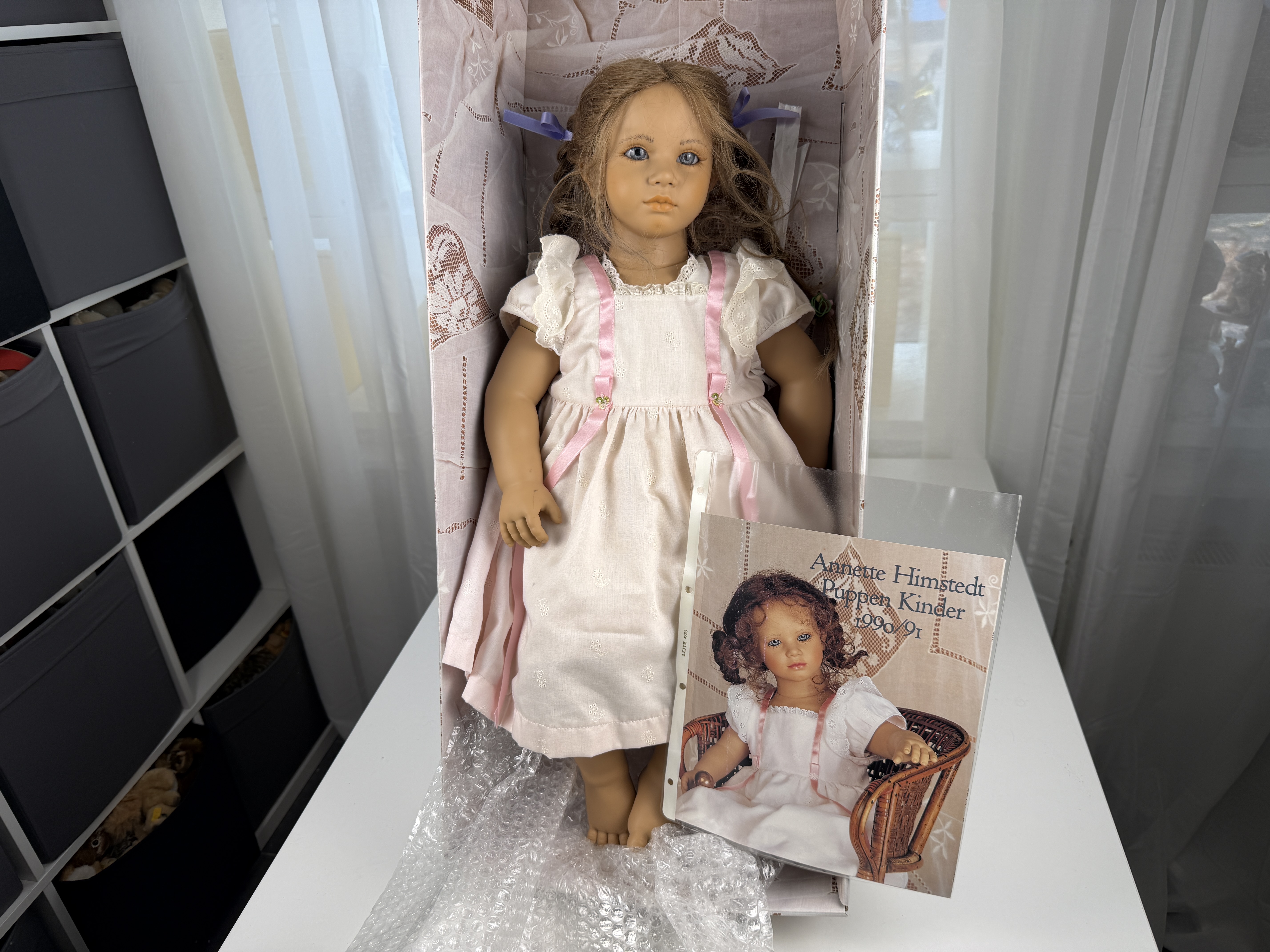 Künstlerpuppe Annette Himstedt Puppe Fiene 65 cm. Top Zustand. Sehr selten.