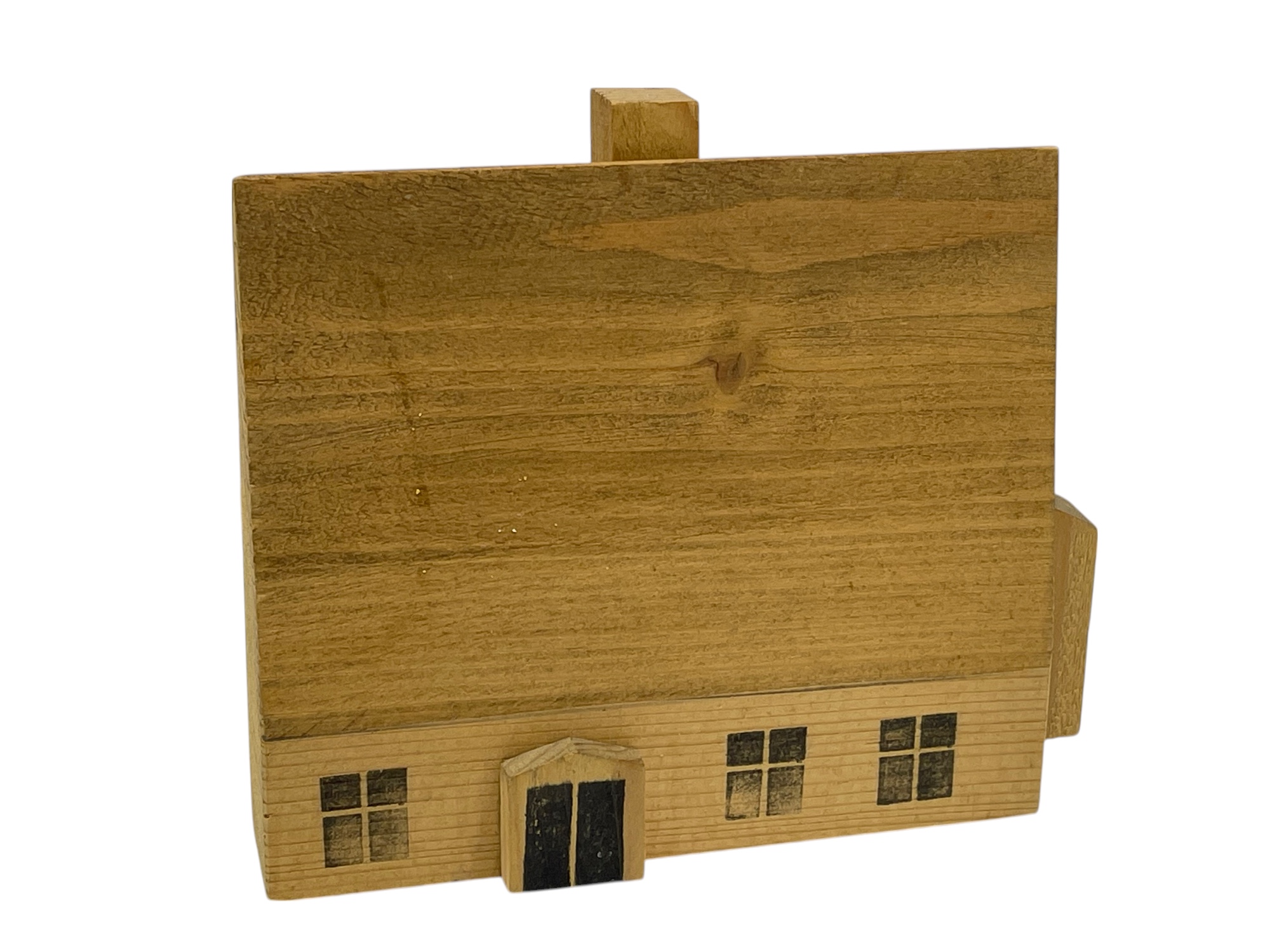 Erzgebirge Figur Haus 10,5 x 10,5 cm. Top Zustand  