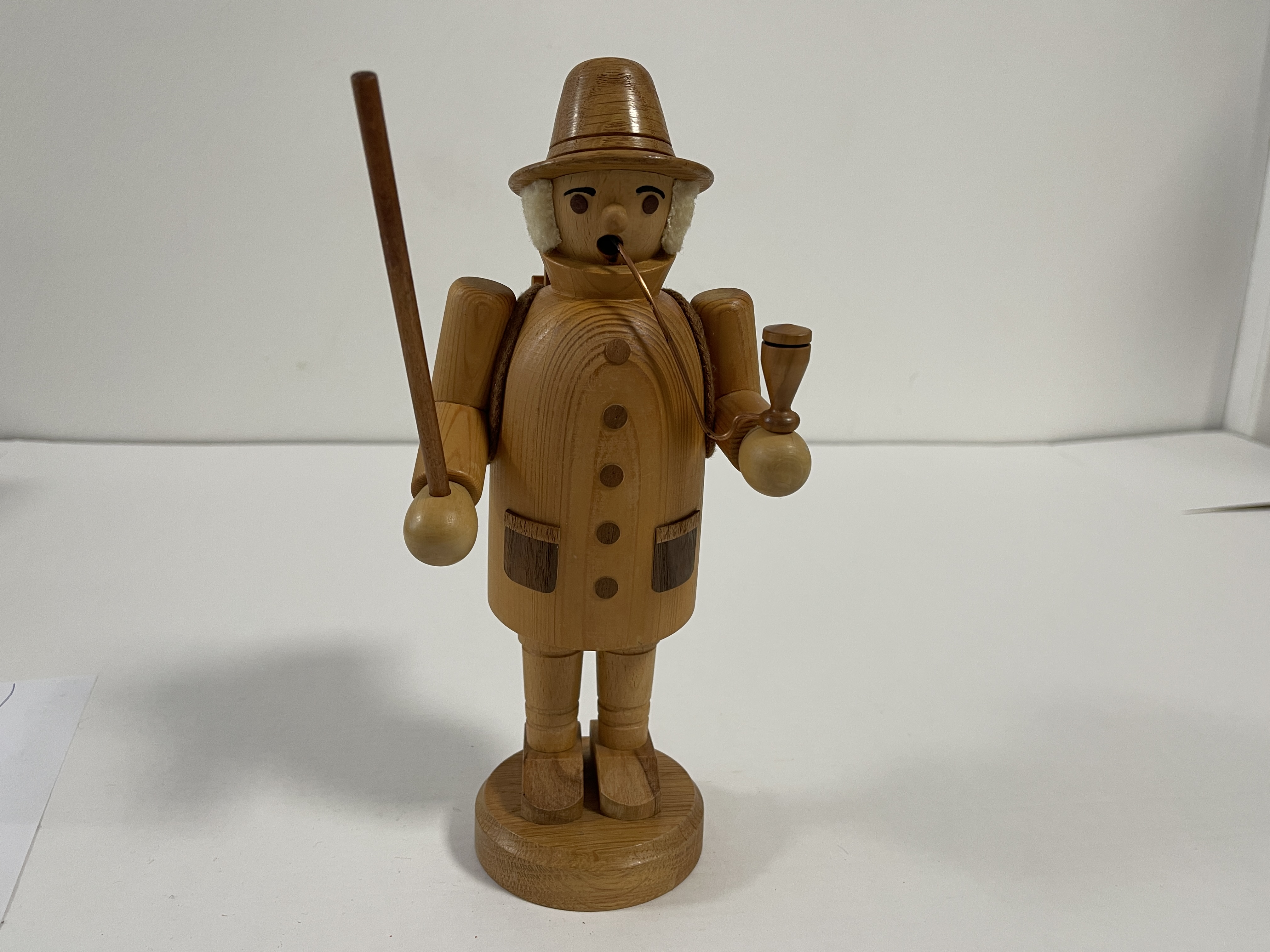 Erzgebirge Figur Räuchermännchen 27 cm. Zustand siehe Fotos 