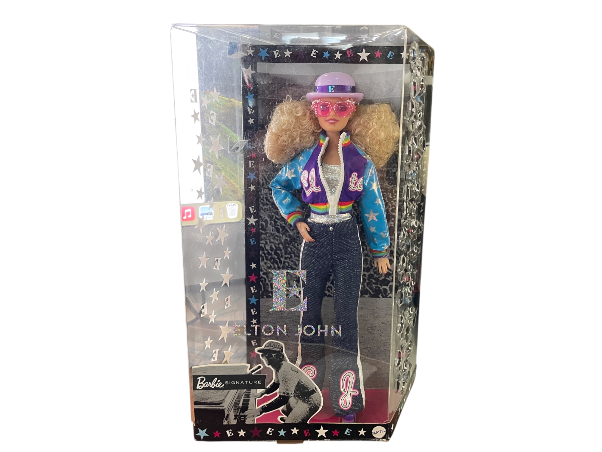 Sammler Puppe Barbie Elton John - Limitiert - 30 cm & OVP - Top Zustand 