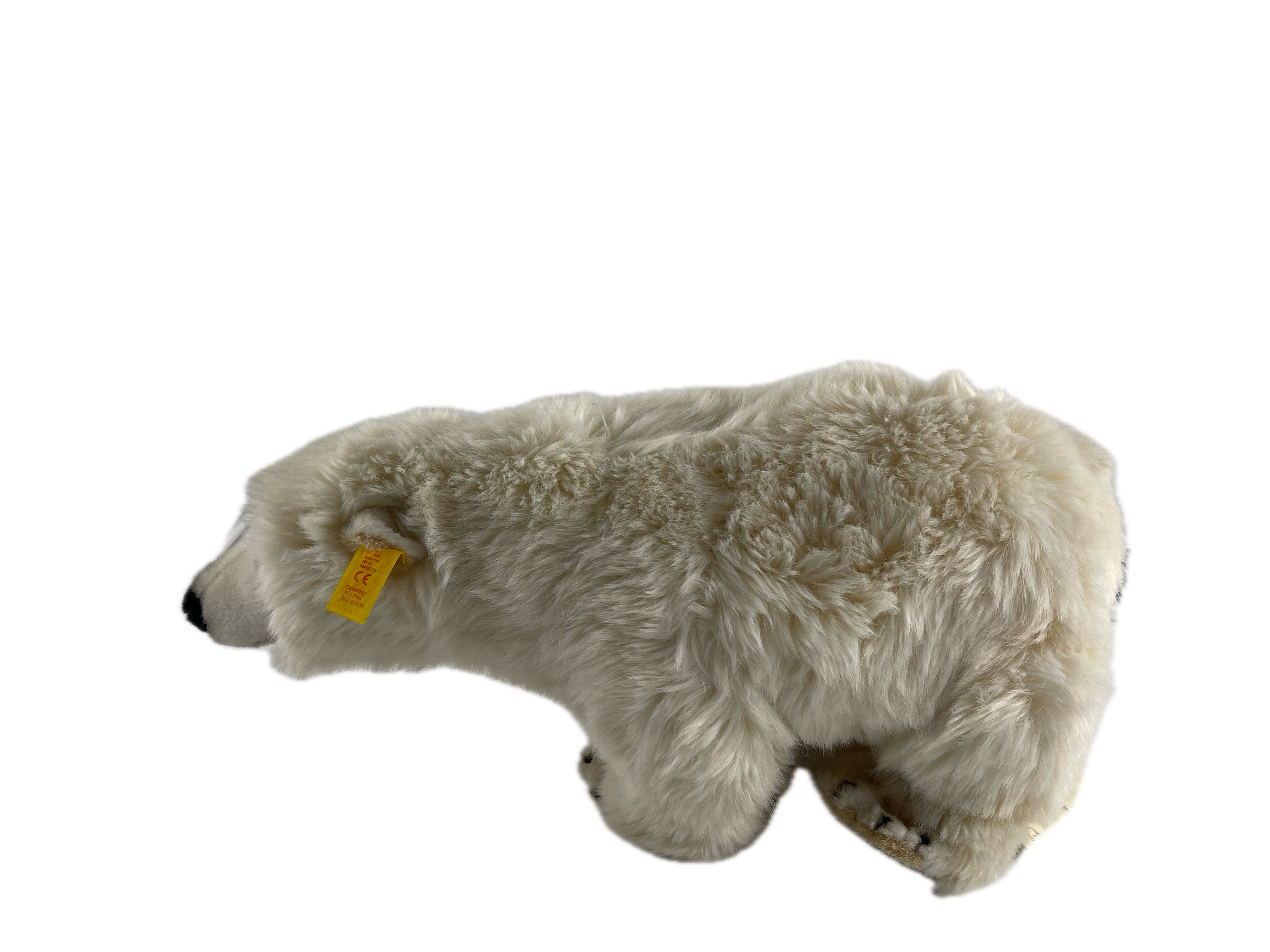 Steiff Tier 062858 Eisbär 20 x 40 cm. Rauchgeruch