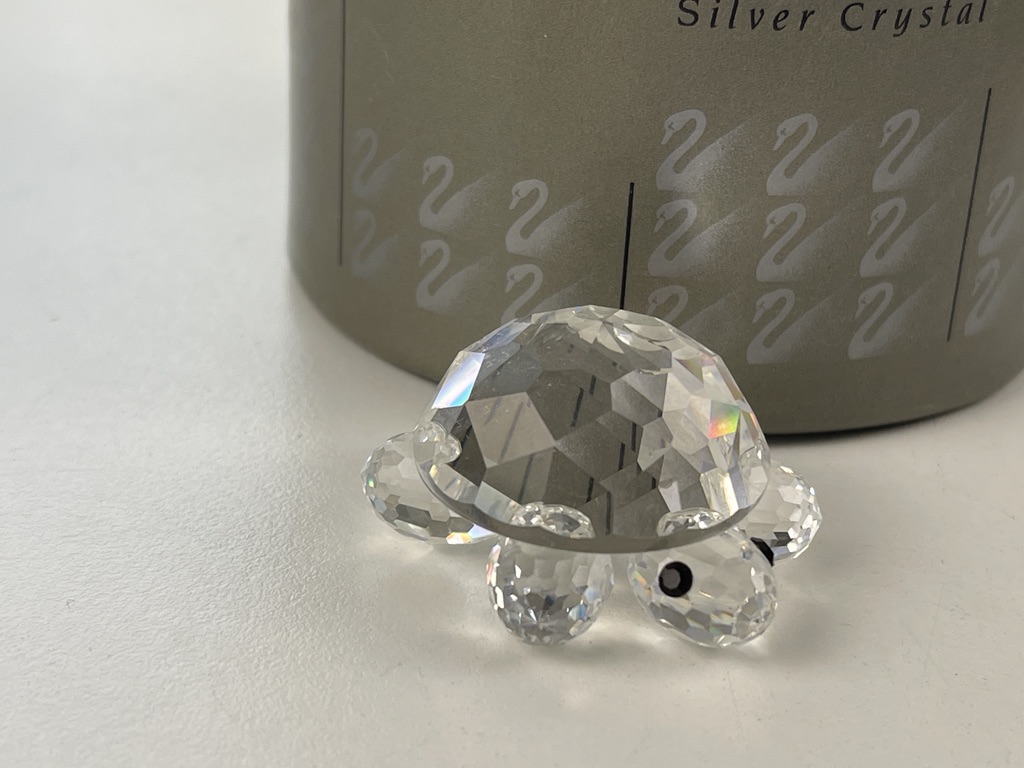 Swarovski Figur 010033 Schildkröte 4 cm. Ovp & Zertifikat. Top Zustand  