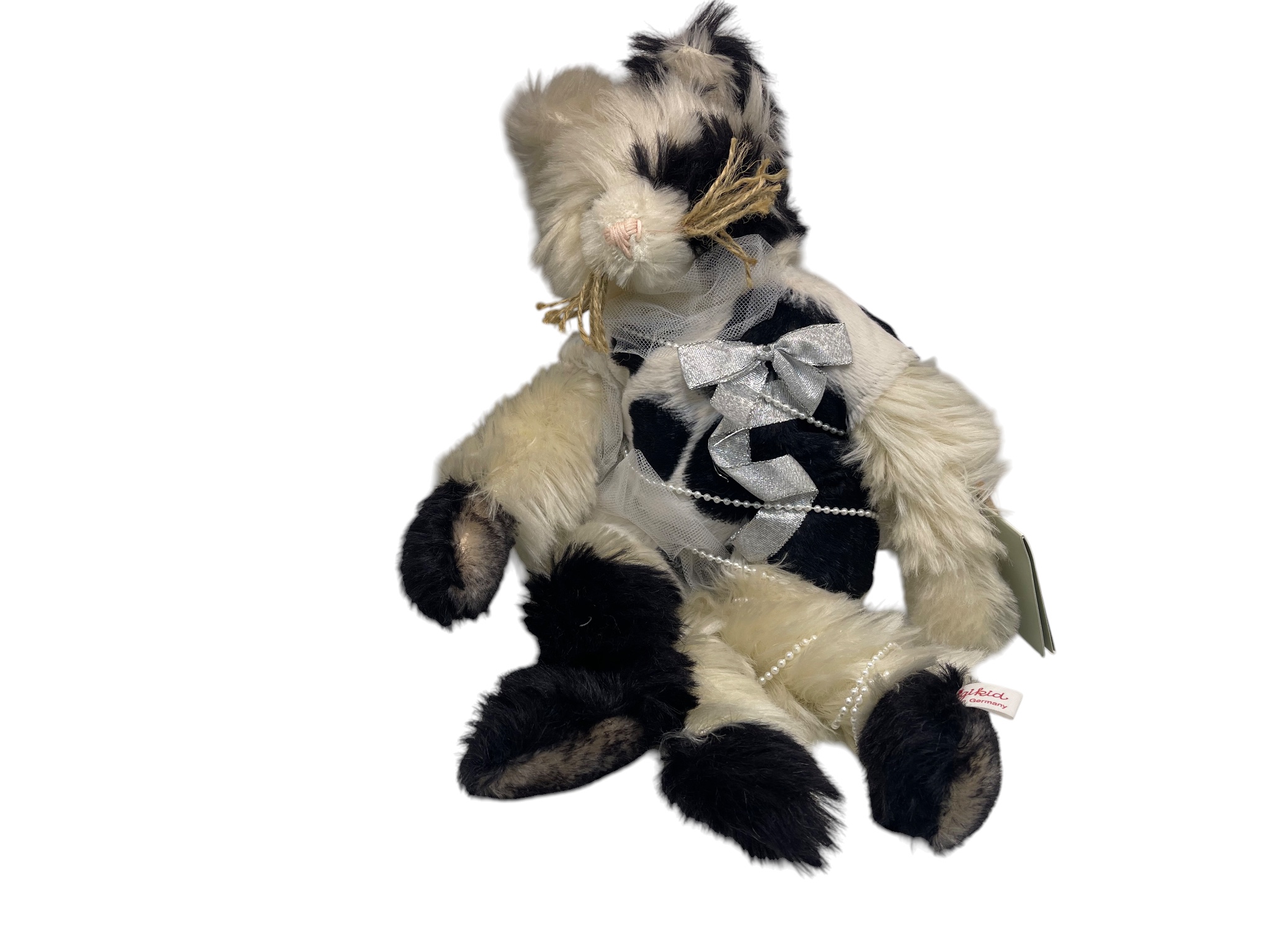 Sigikid Künstler Stofftier Katze 38 cm. Top Zustand  