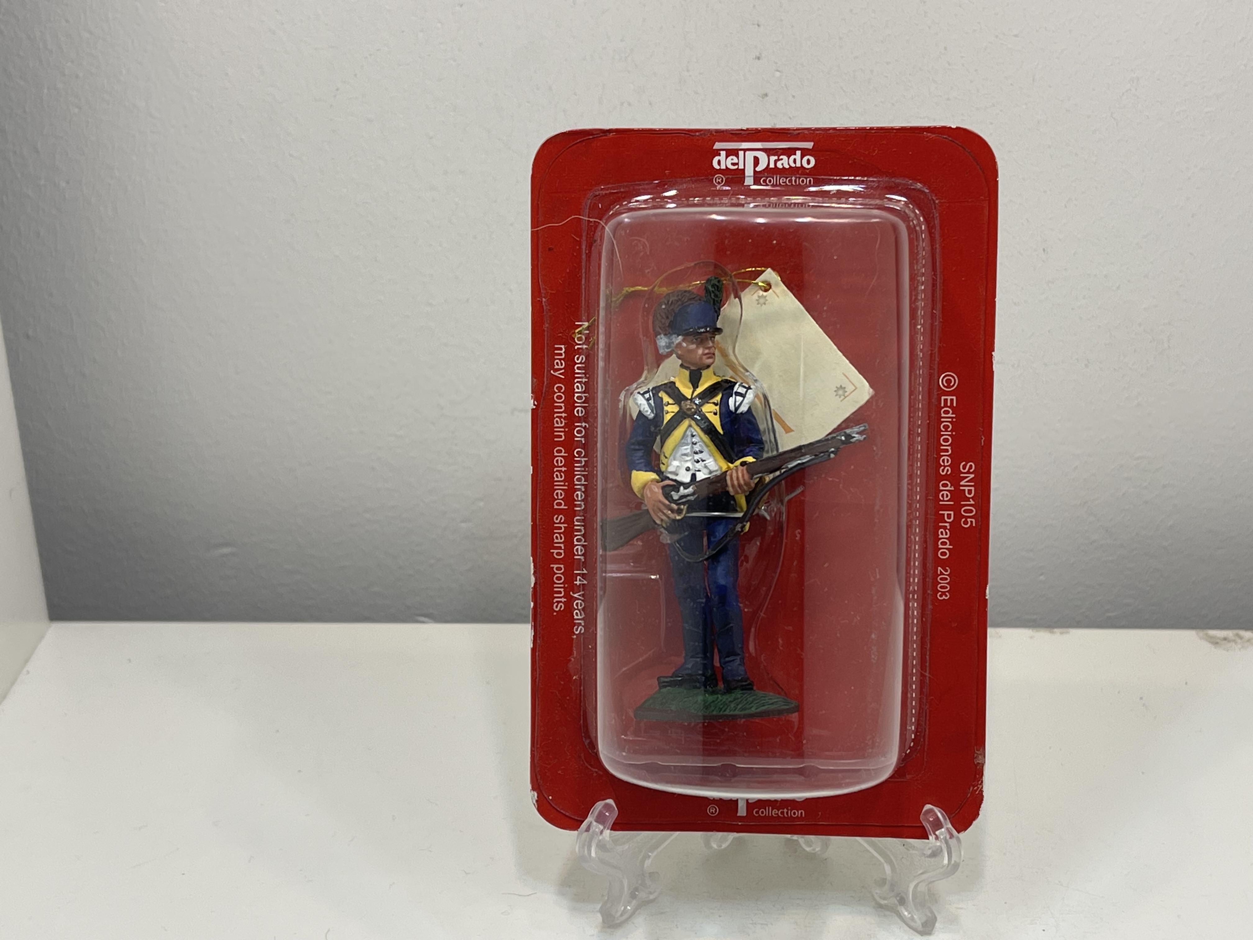 del Prado Zinnfigur ca. 8 cm SNP105.OVP Ungeöffnet                                  