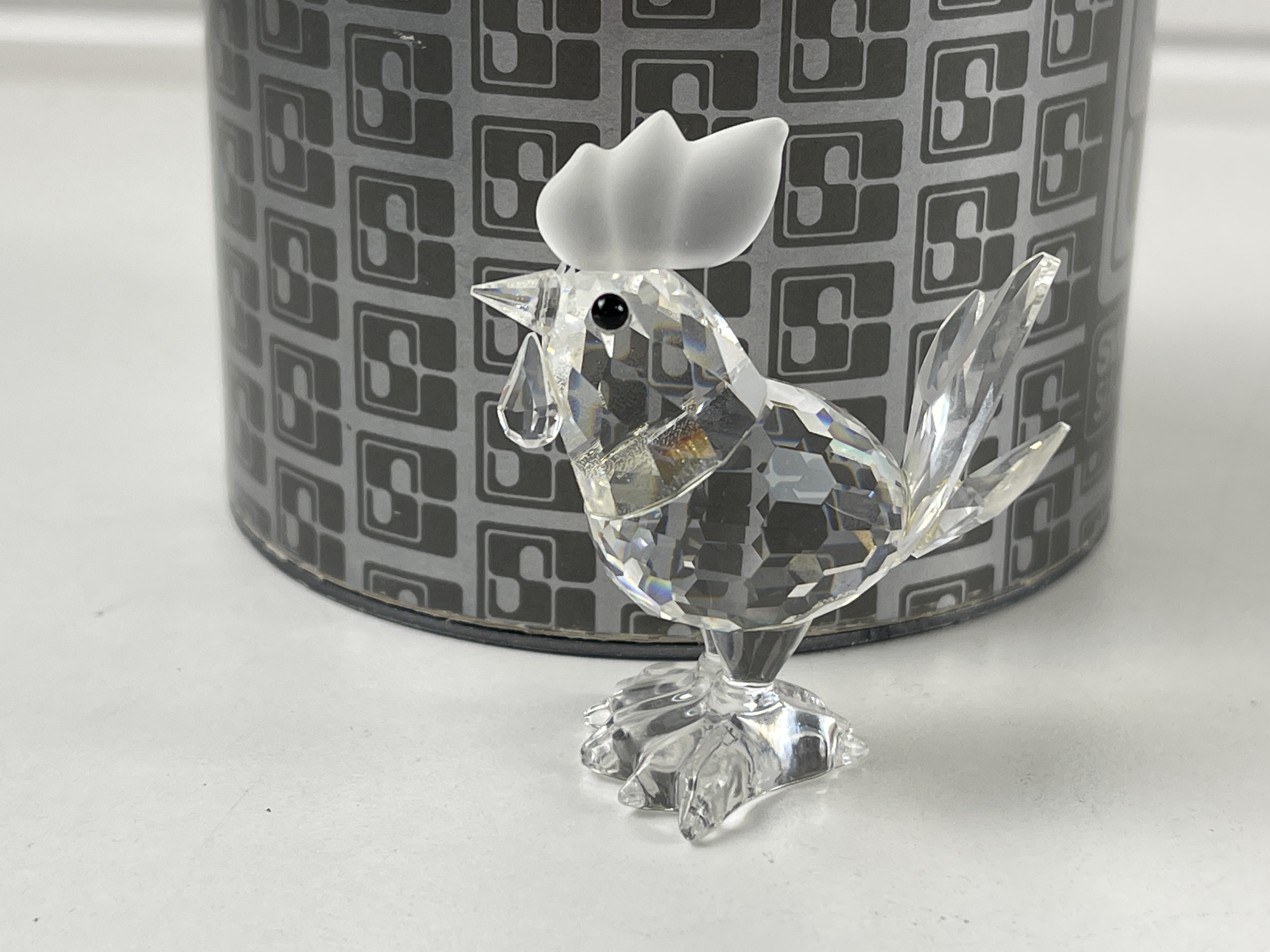 Swarovski Figur 014497 Hahn 5 cm. Ovp & Zertifikat. Top Zustand 