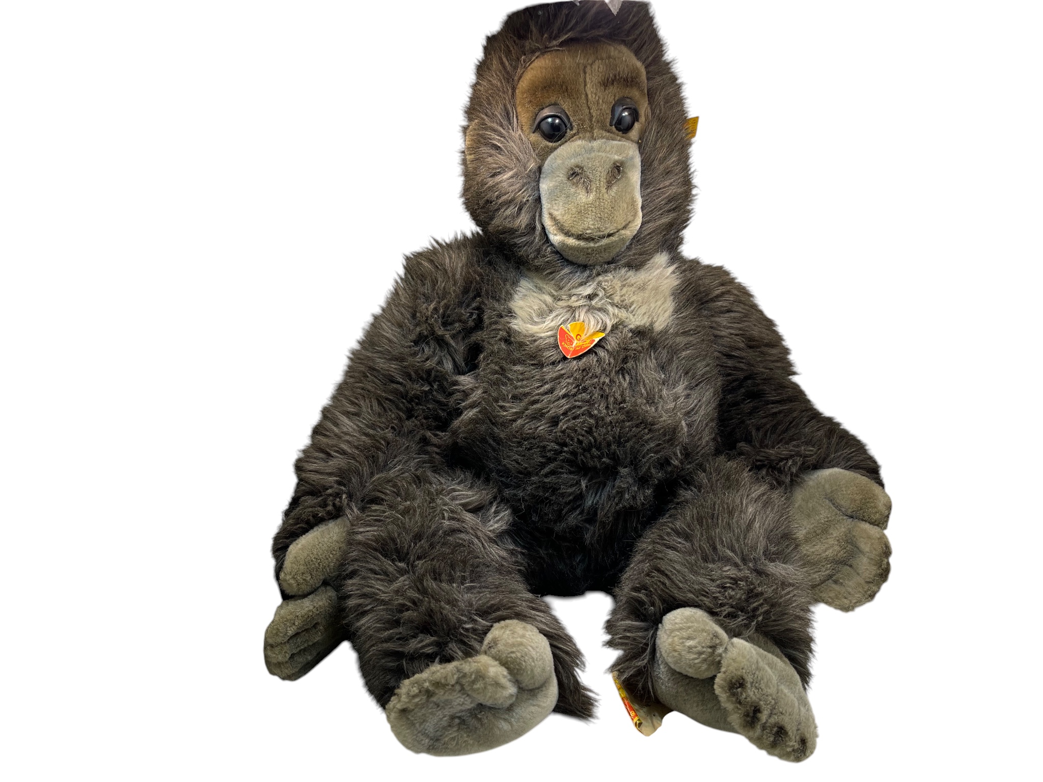Steiff Tier Affe 0540/45 Gorilla Gora 35 cm. Top Zustand 