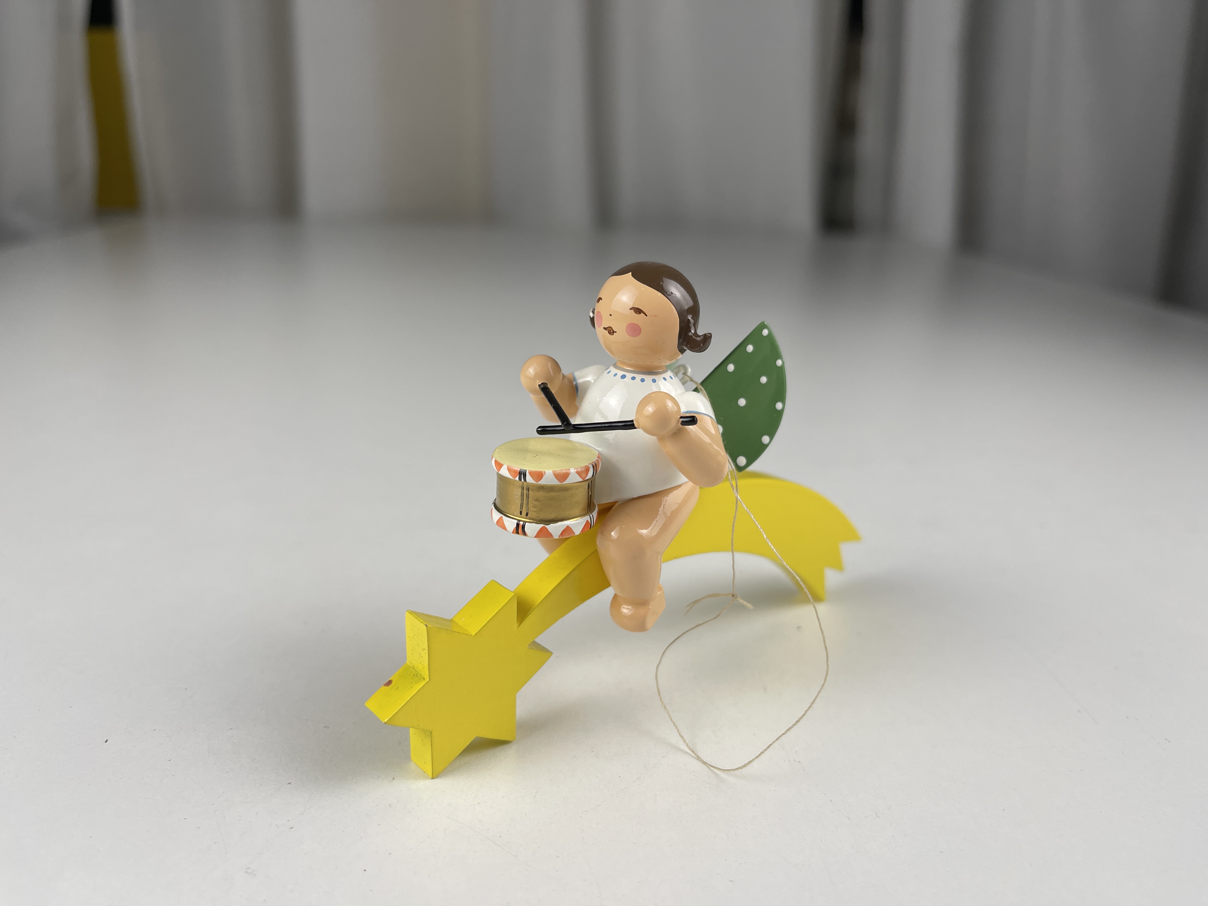 Erzgebirge Sammler Figur Engel Ornament 10 cm. Top Zustand