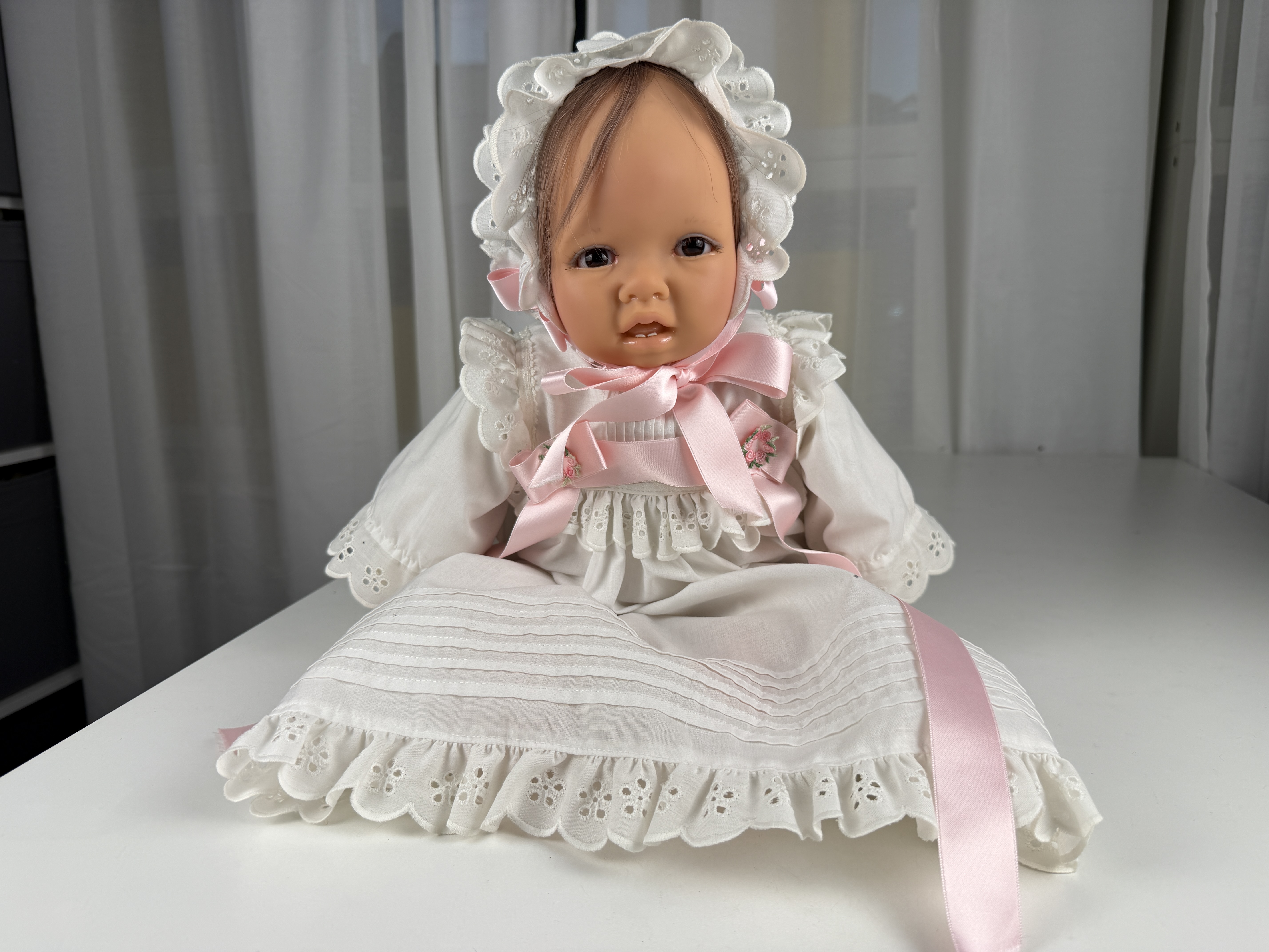 Künstlerpuppe Sammler Götz Carin Lossnitzer Vinyl Puppe 54 cm. Top Zustand