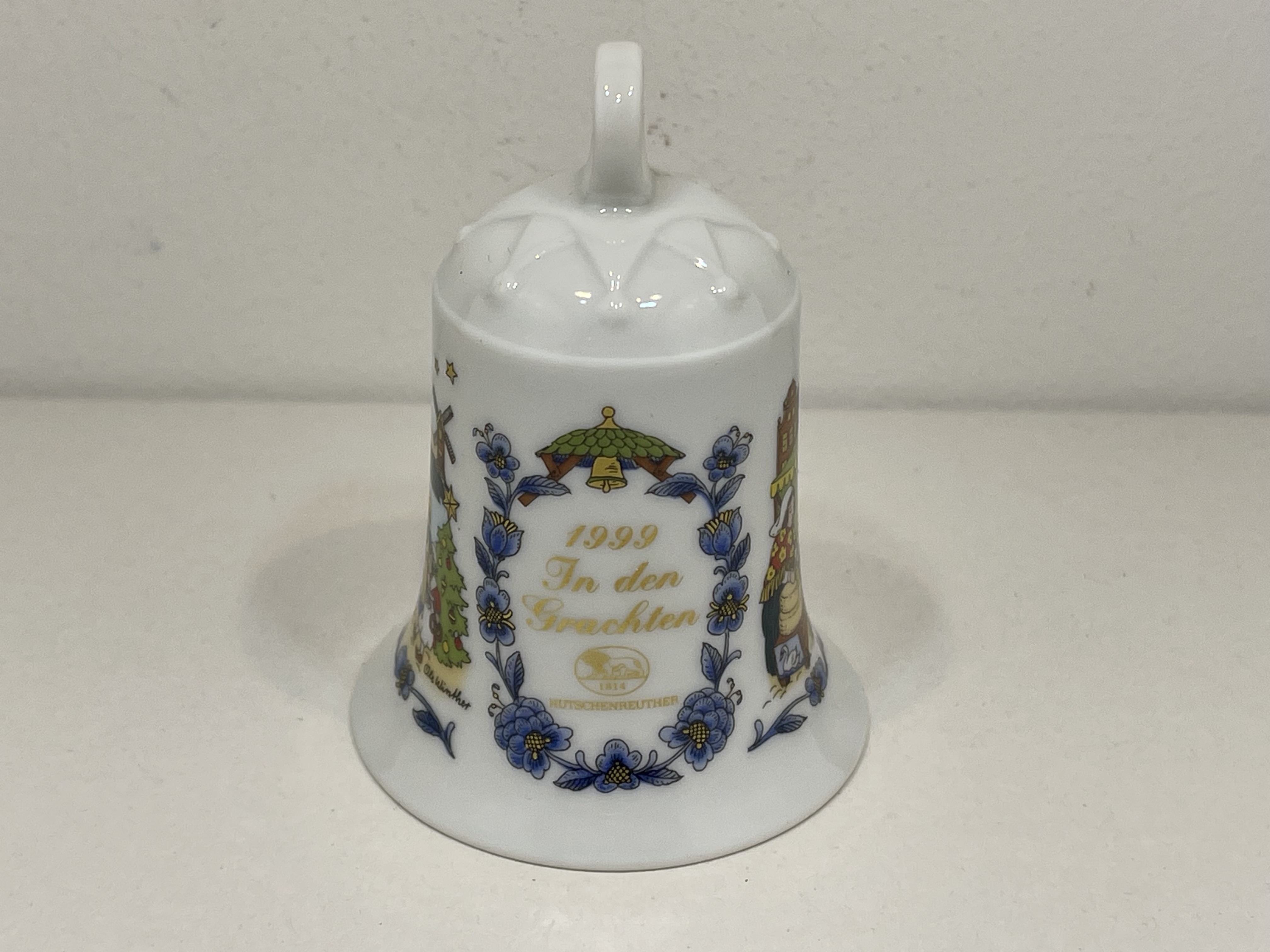  Hutschenreuther 1999. Weihnachtsglocke 7 cm. Top Zustand.  