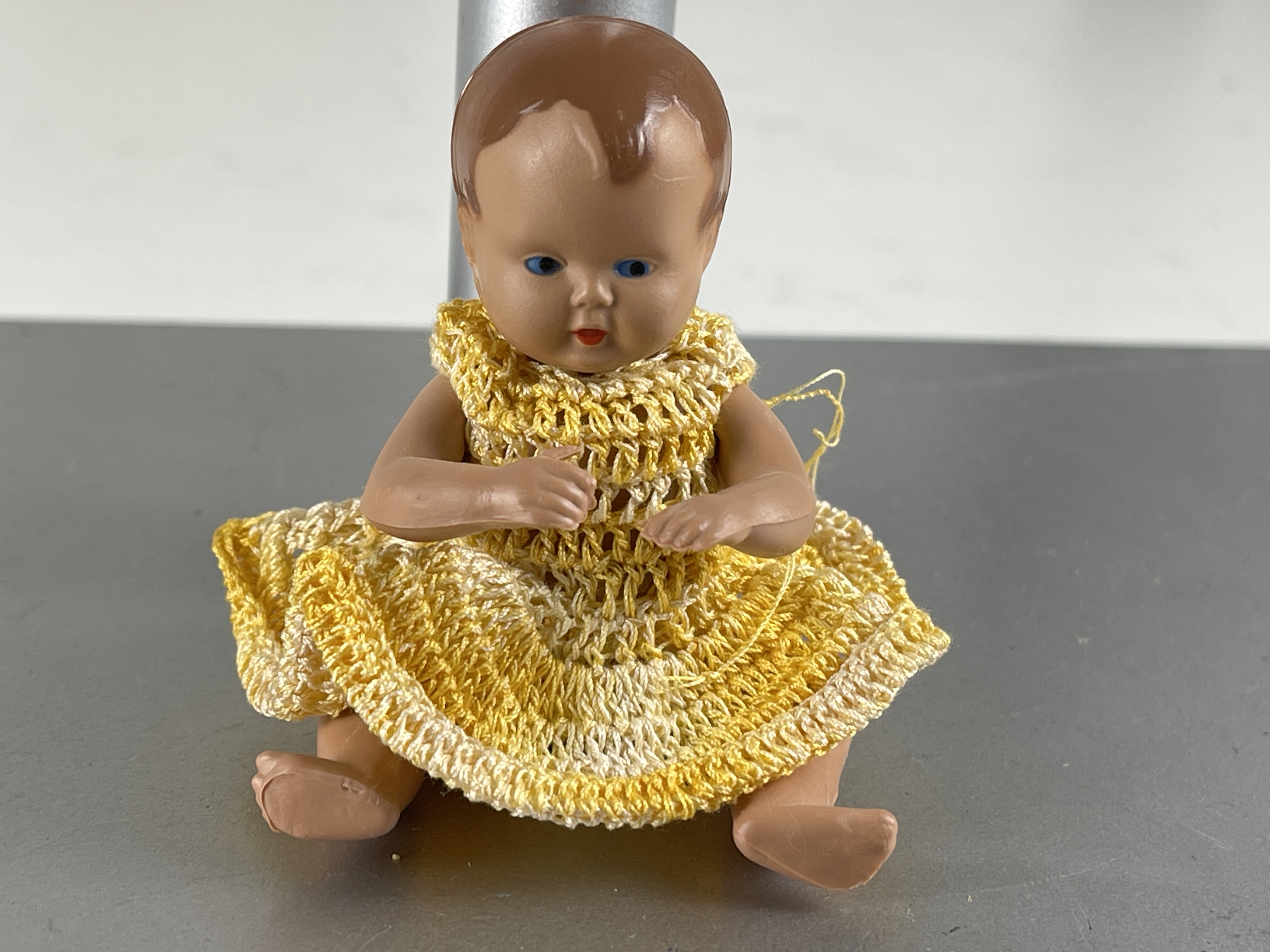  Schildkrötpuppe Vinyl Puppe 10 cm. Top Zustand