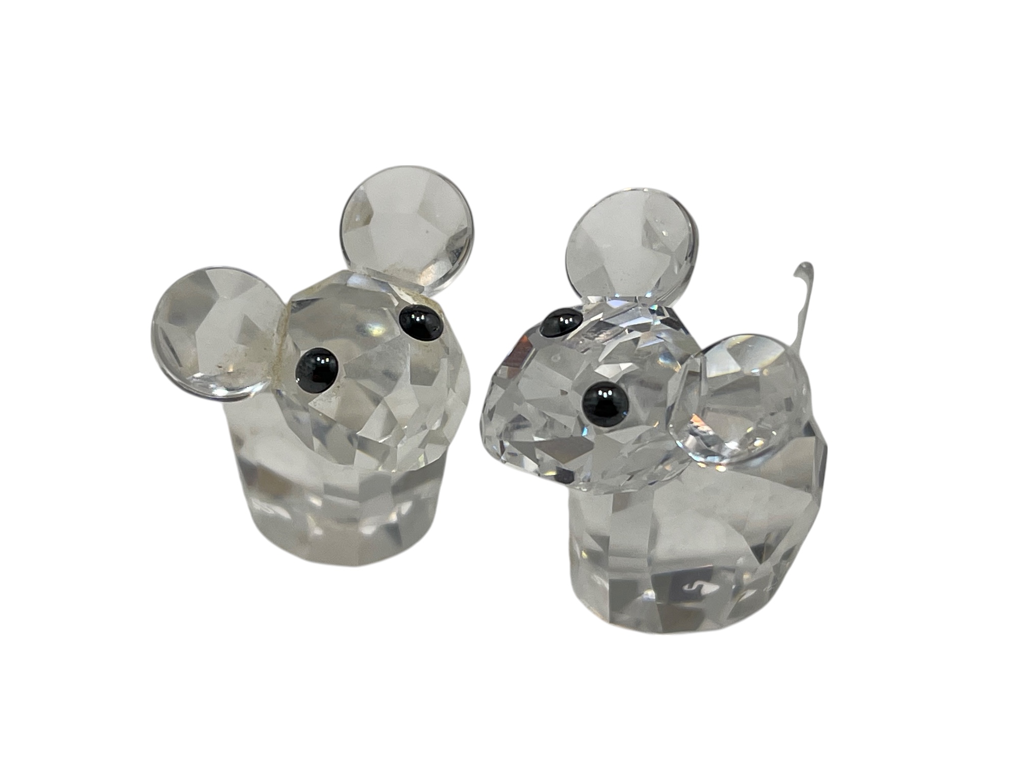Swarovski Figur 843090 Mäuse Joe & Harry. je. 3,2 cm. Top Zustand 