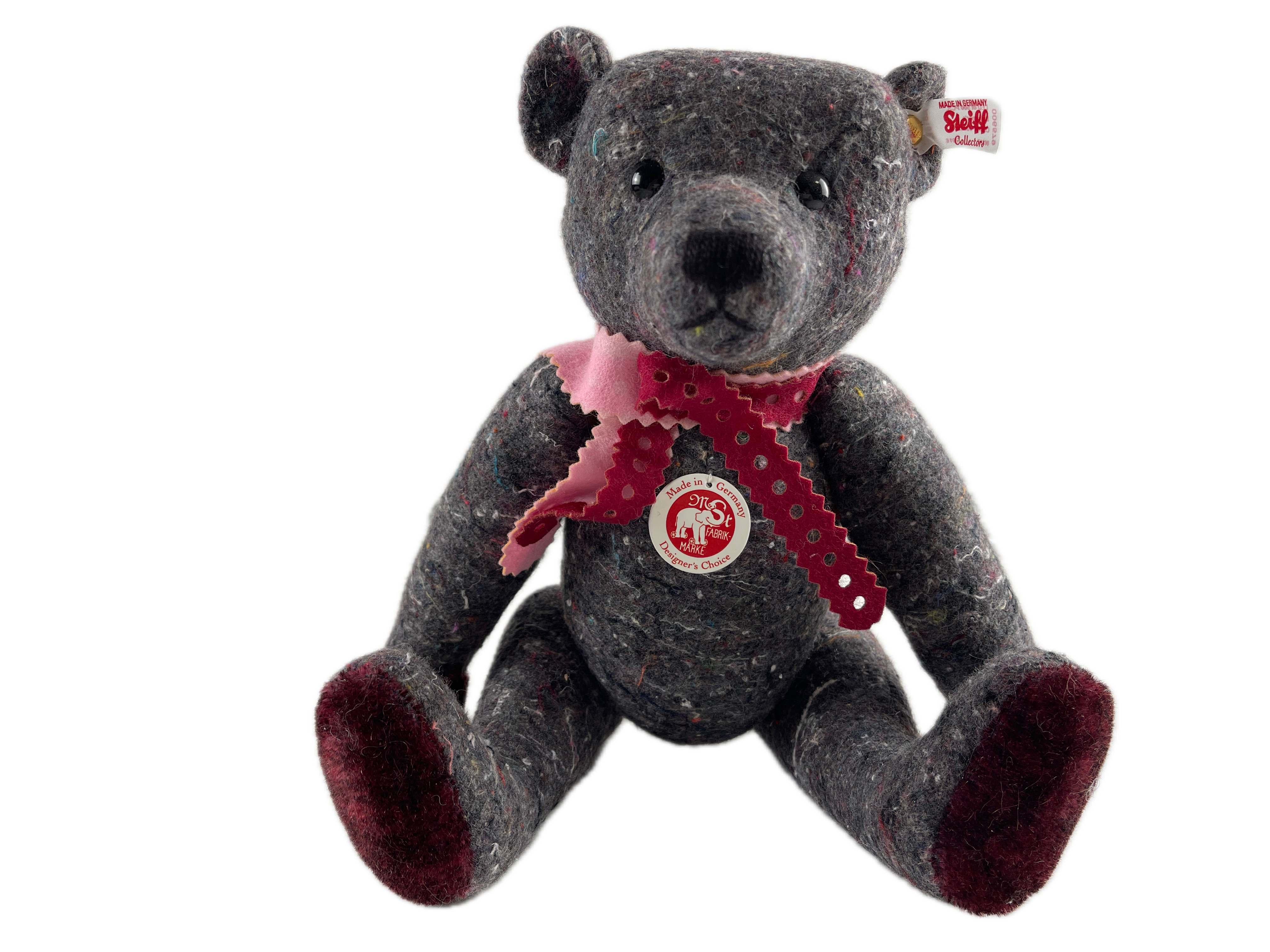 Steiff Tier 006579 Designer's Choice Teddy Jackson 33 cm. Top Zustand 