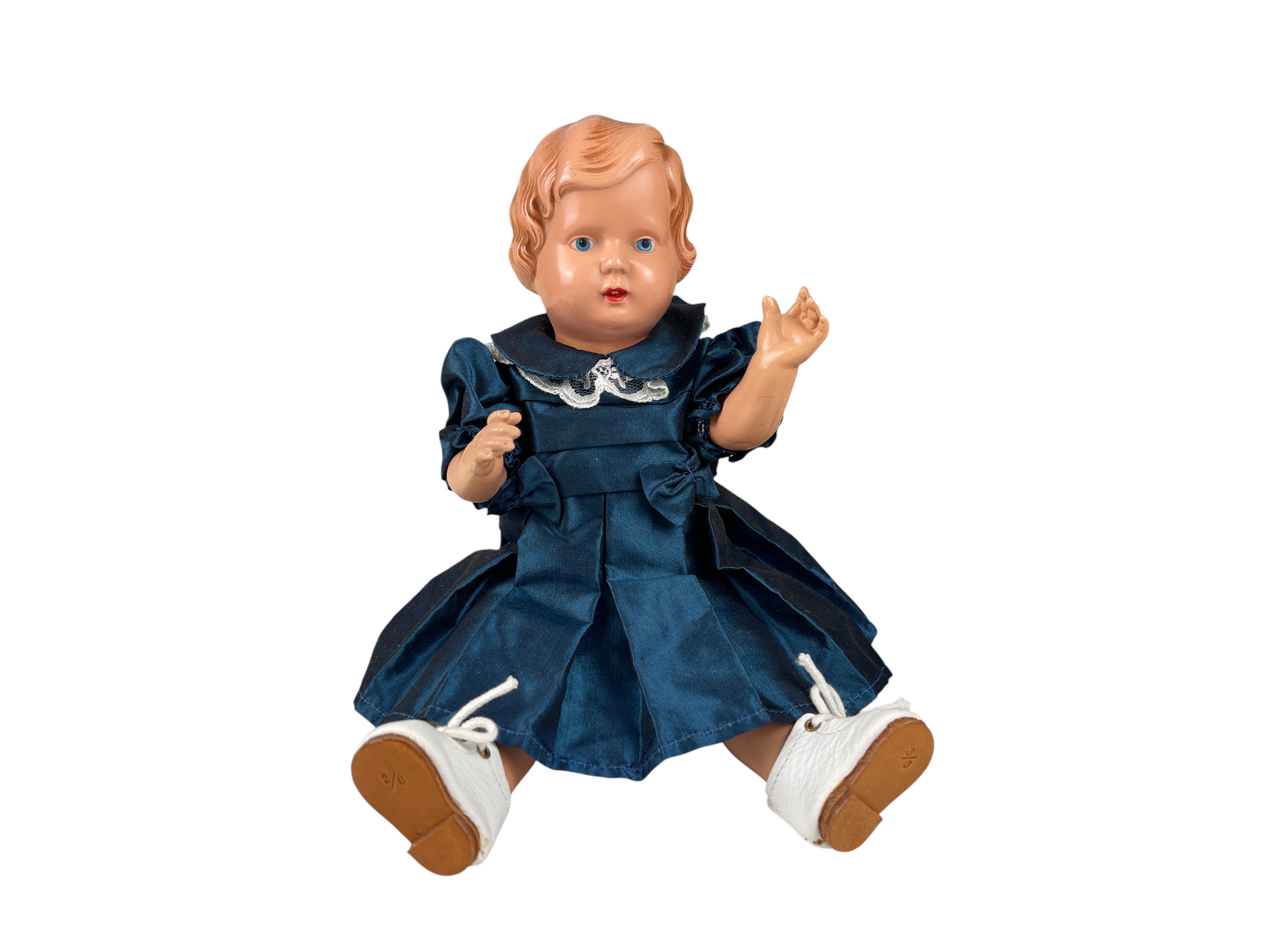 Sammler Puppe Vinyl Puppe 23,5 cm. Top Zustand 