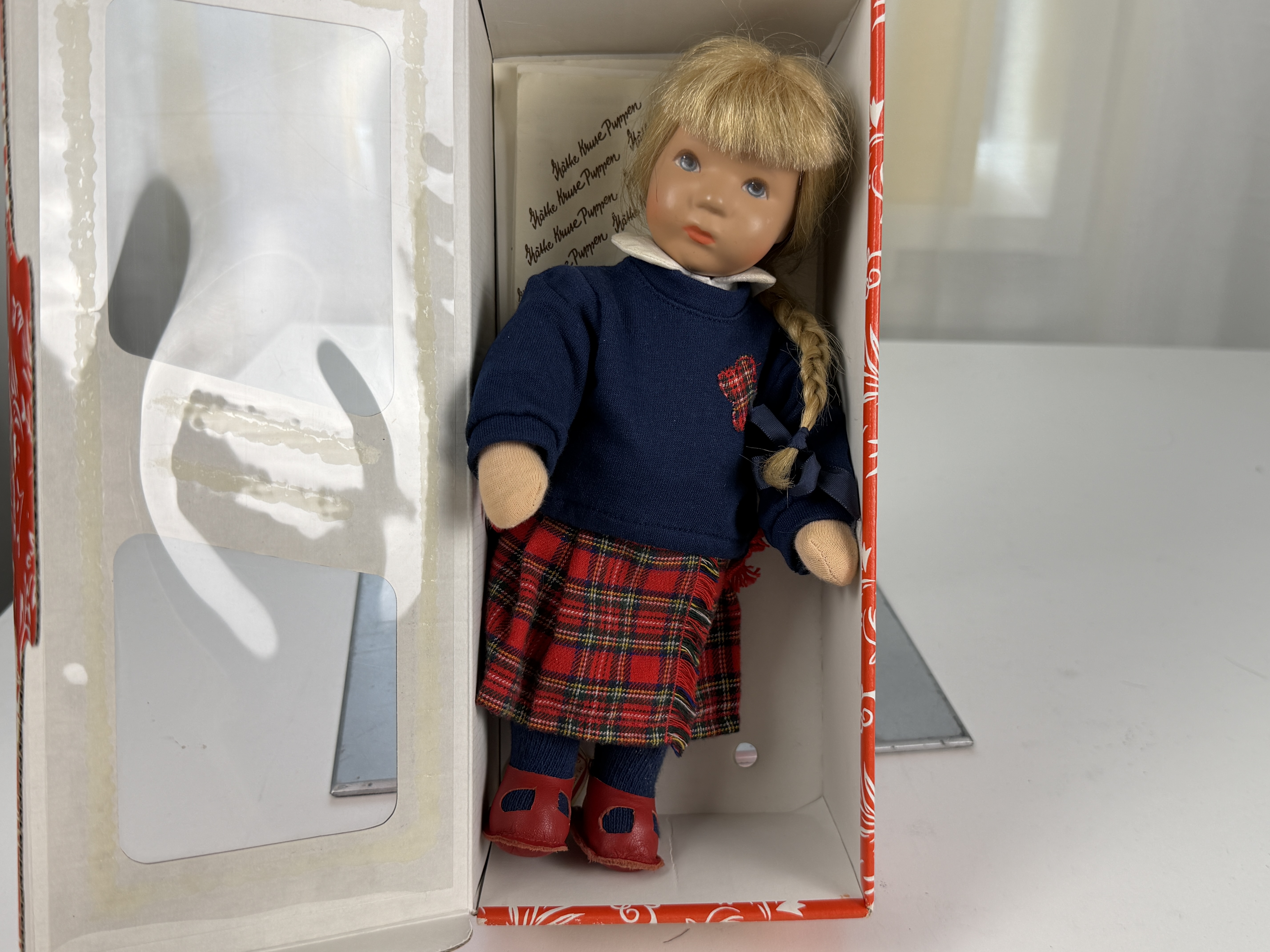 Alte Käthe Kruse Puppe Sammlerpuppe 26 cm - Zustand Gut siehe Fotos 