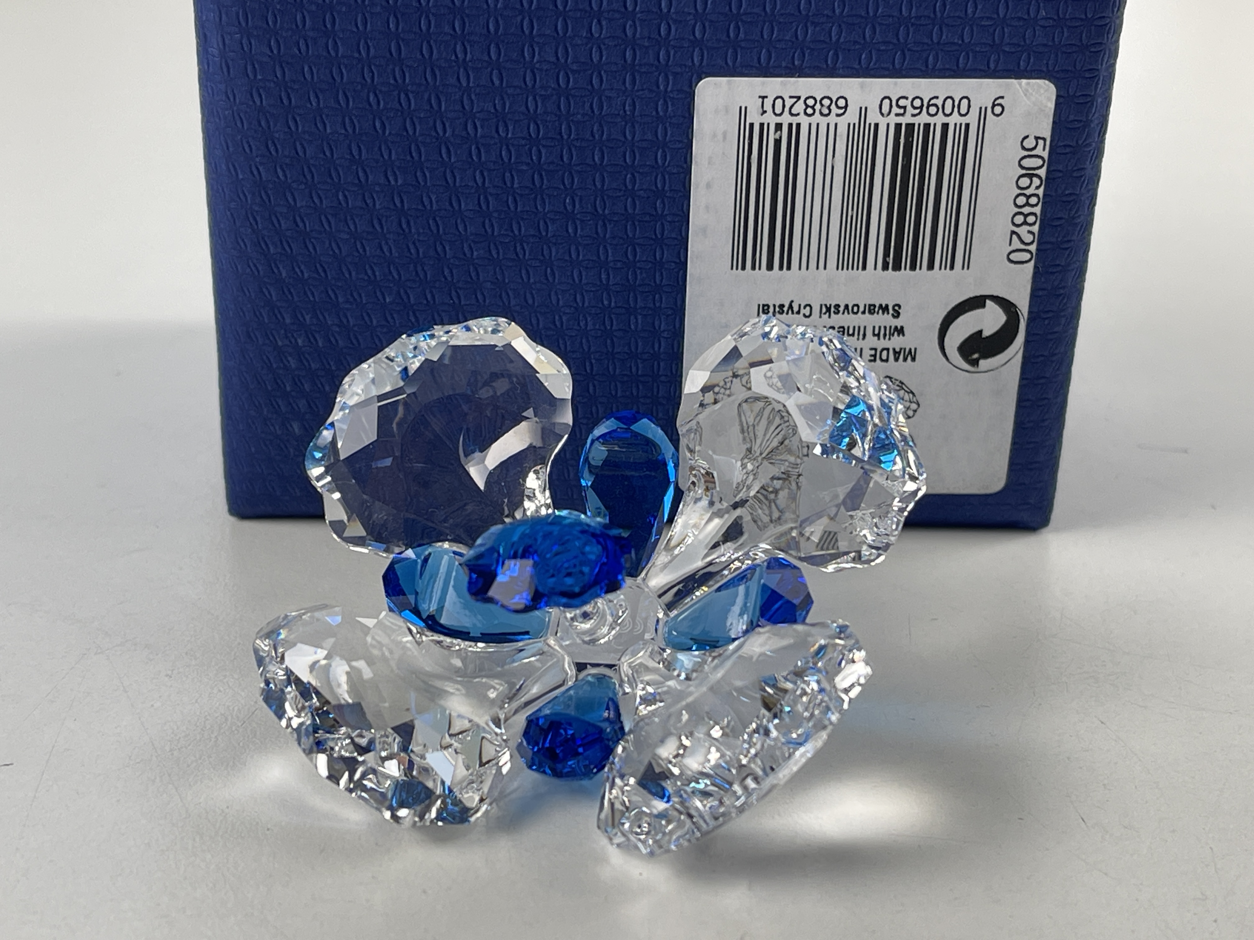 Swarovski Figur 5068820 Pfauenblüte 5,7 cm. Kiste & Zertifikat.  Top Zustand 