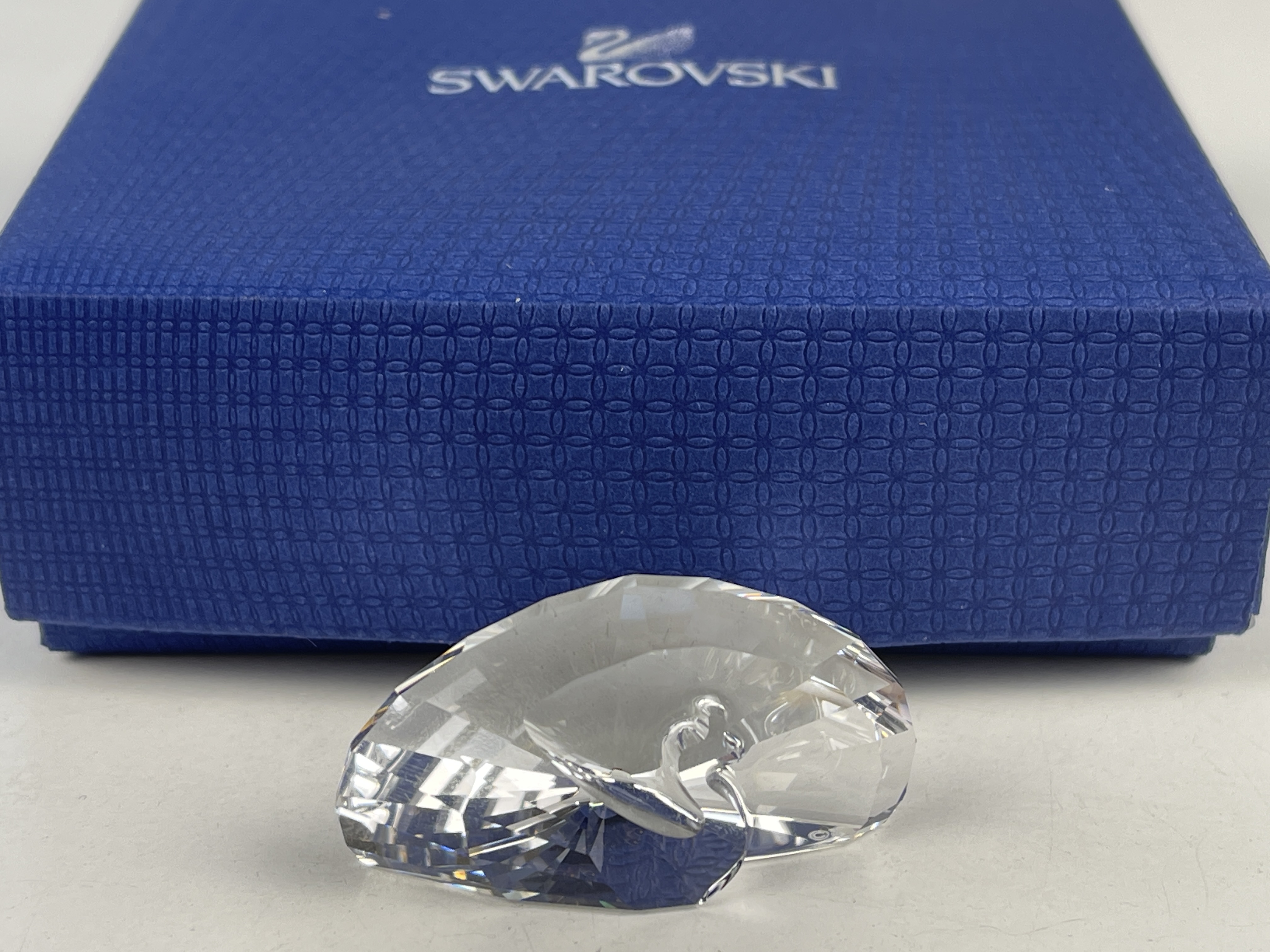 Swarovski Figur 5063699 Briefbeschwerer Pfau 4 cm. mit Kiste + Zertifikat