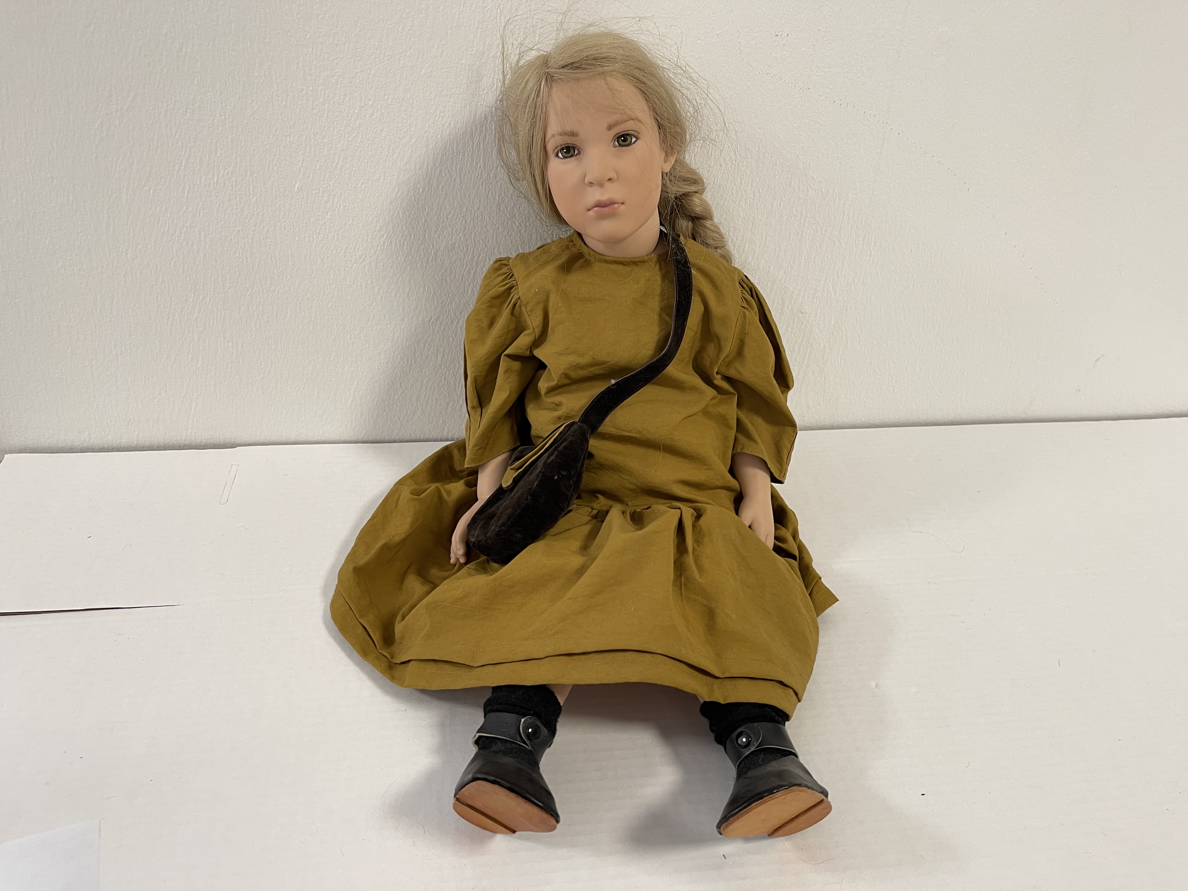 Sigikid Sabine Esche Künstlerpuppe Vinyl Puppe 58 cm. Top Zustand  